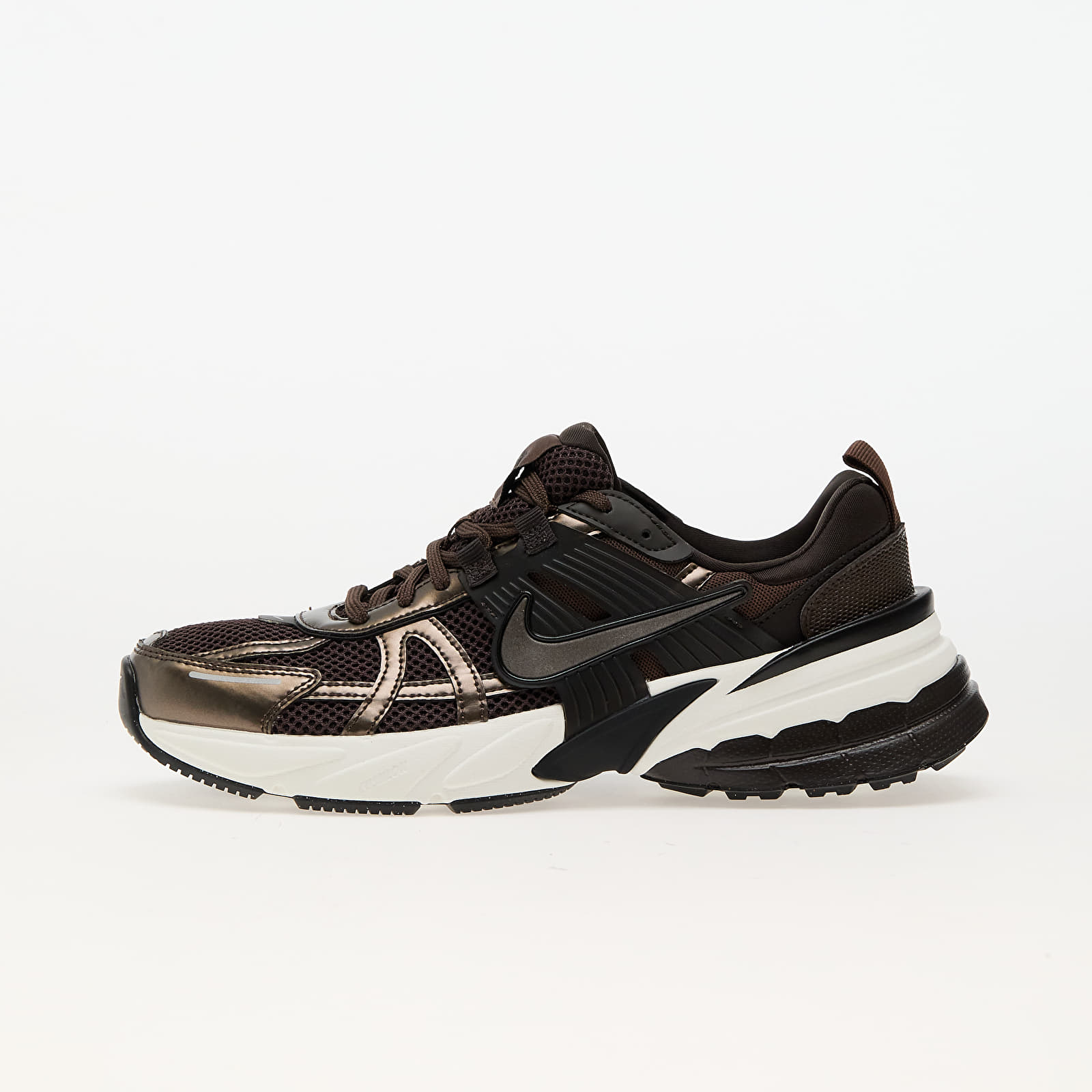 Moški čevlji Nike V2K Run Velvet Brown/ Baroque Brown-White-Black