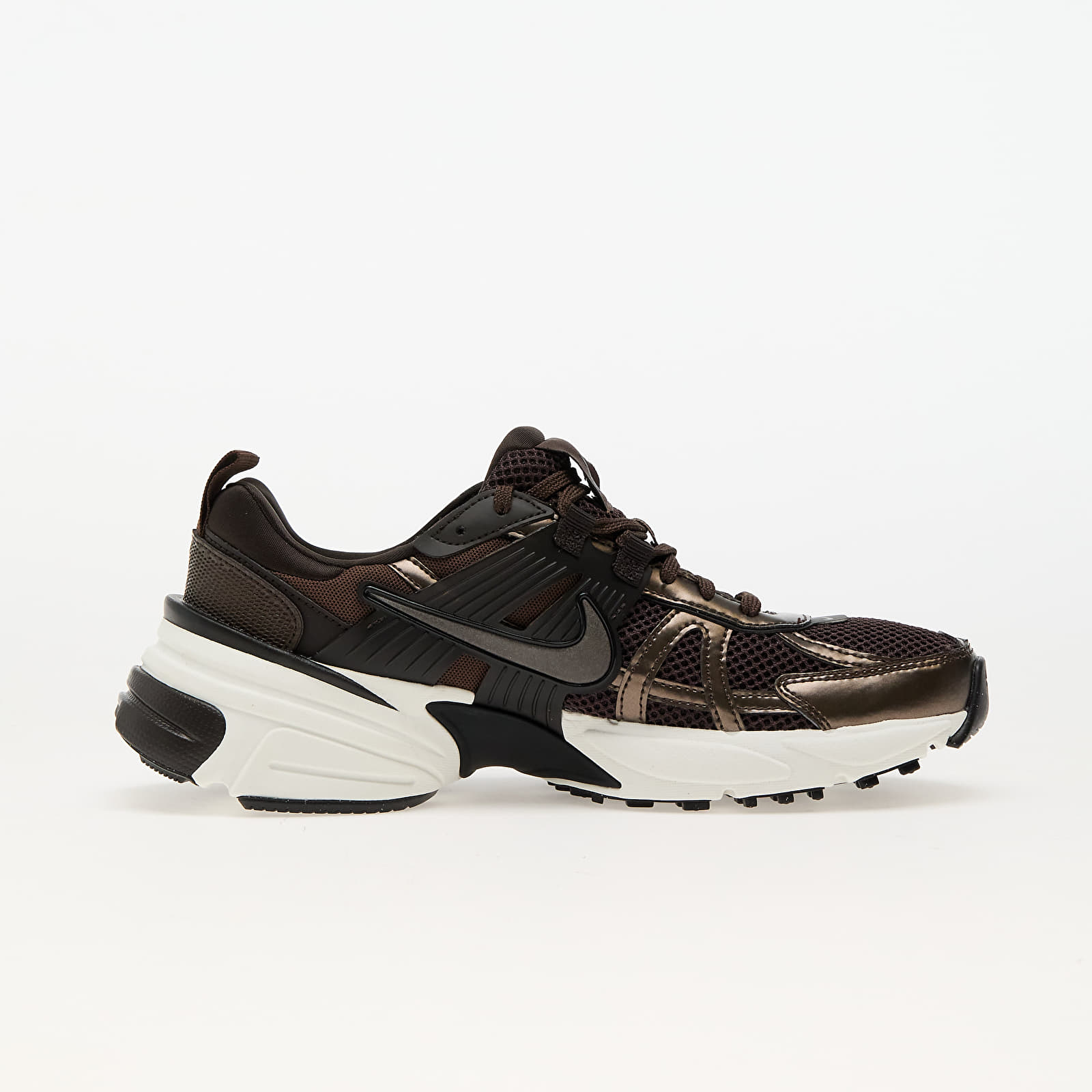 Moški čevlji Nike V2K Run Velvet Brown/ Baroque Brown-White-Black