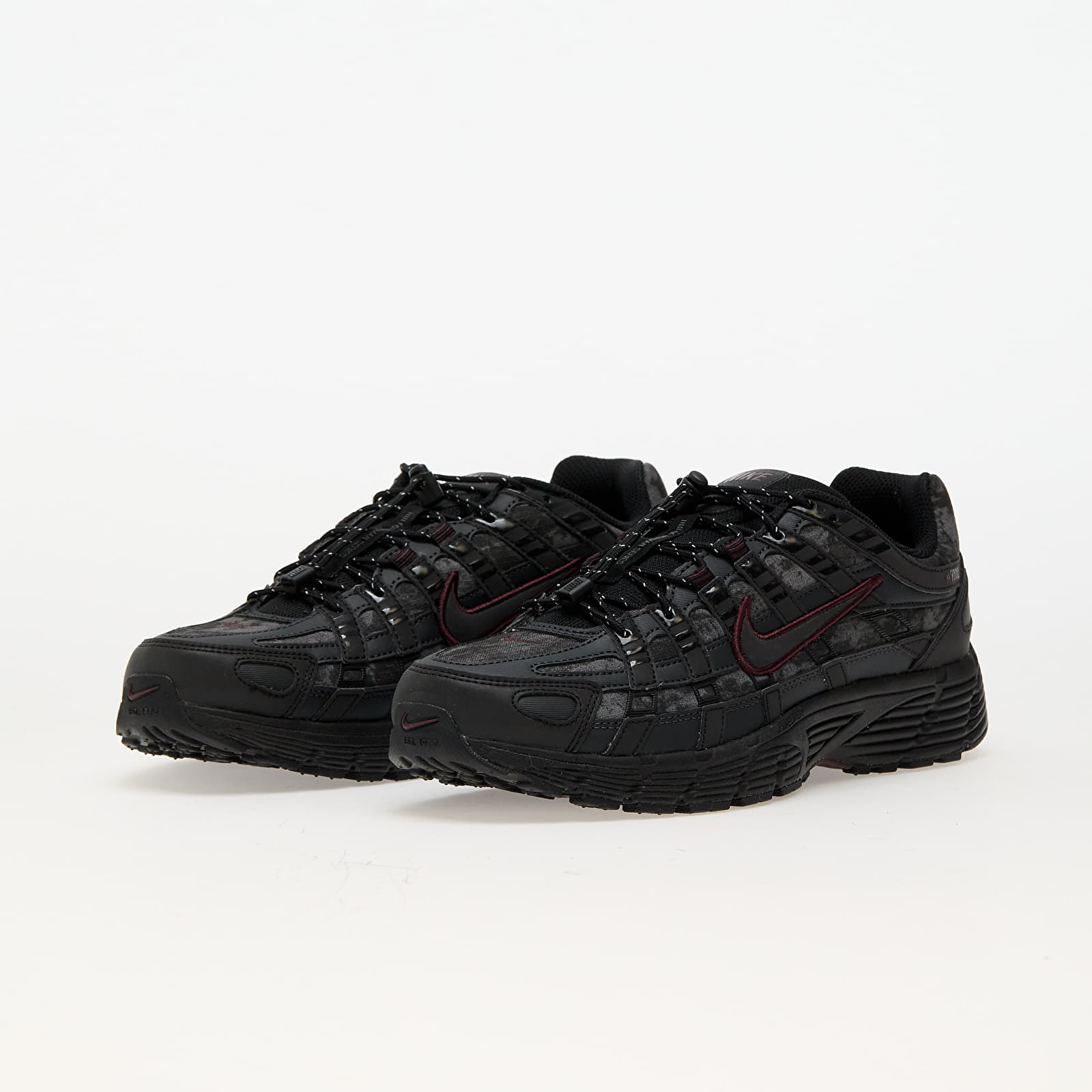Women's sneakers and shoes Nike W P-6000 Black/ Burgundy Crush-Midnight Navy-Black