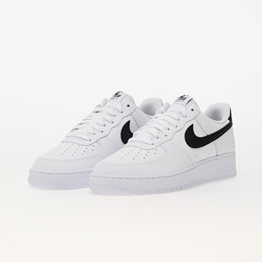 Mens air force 1 black and white clearance