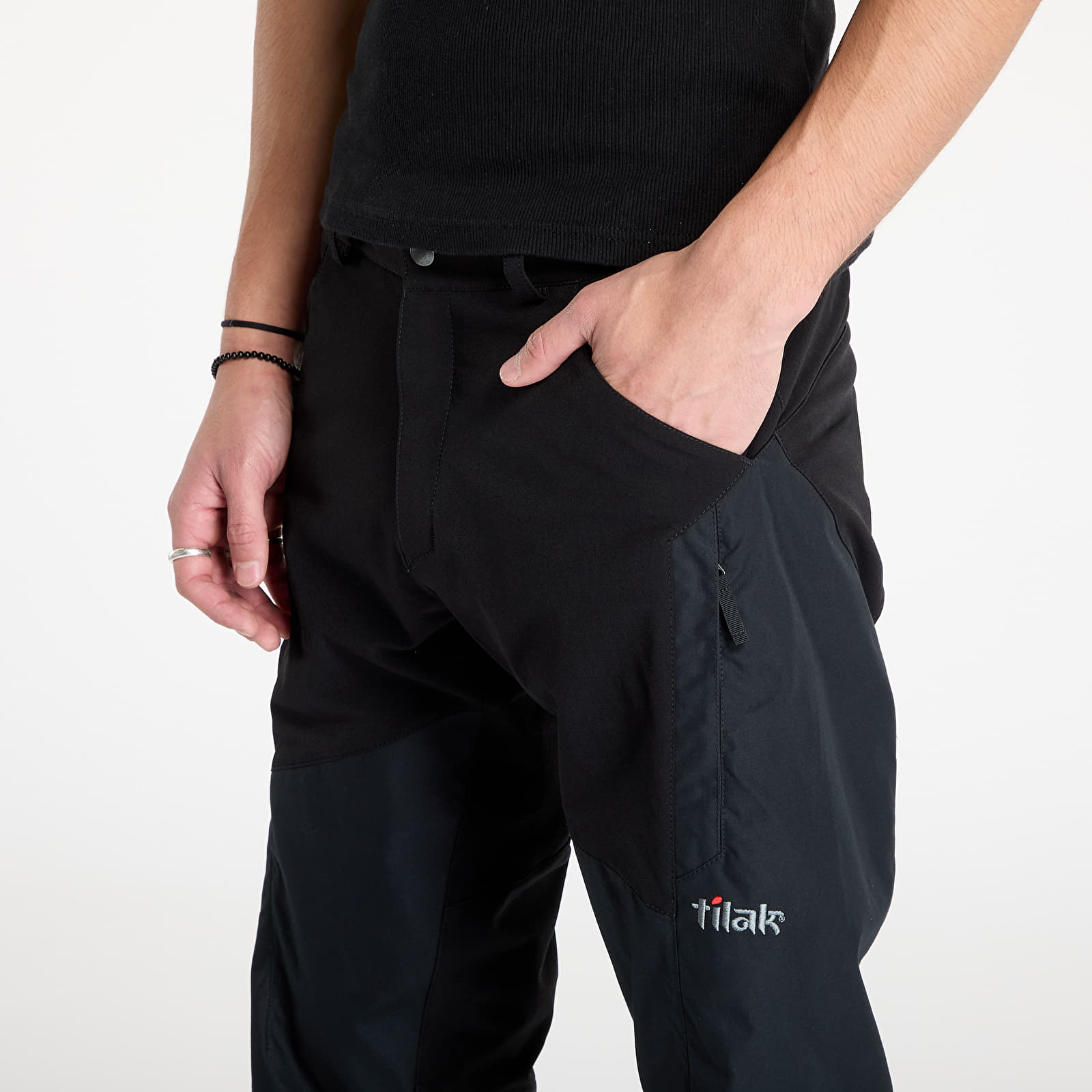 Pantalones de hombre Tilak Lofoten Pants Black/ Black