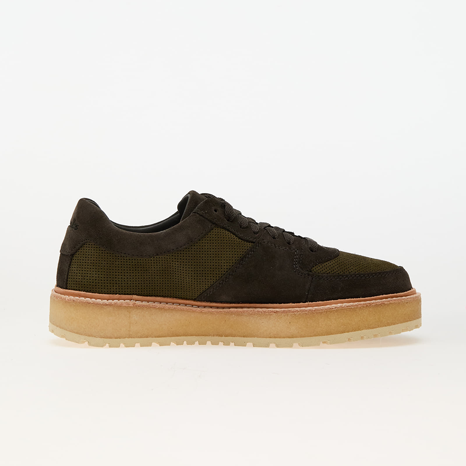 Men's sneakers and shoes Clarks Originals x Ronnie Fieg Sandford 2 Dark Olive Combi