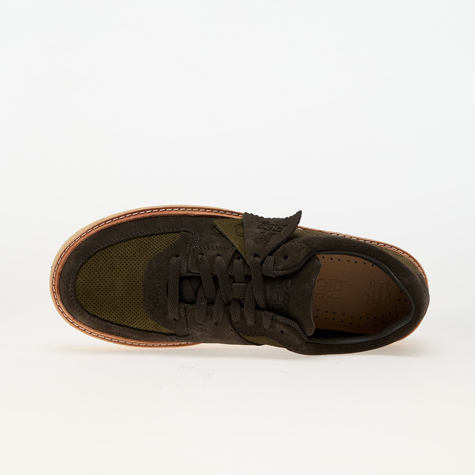 Men's sneakers and shoes Clarks Originals x Ronnie Fieg Sandford 2 Dark Olive Combi