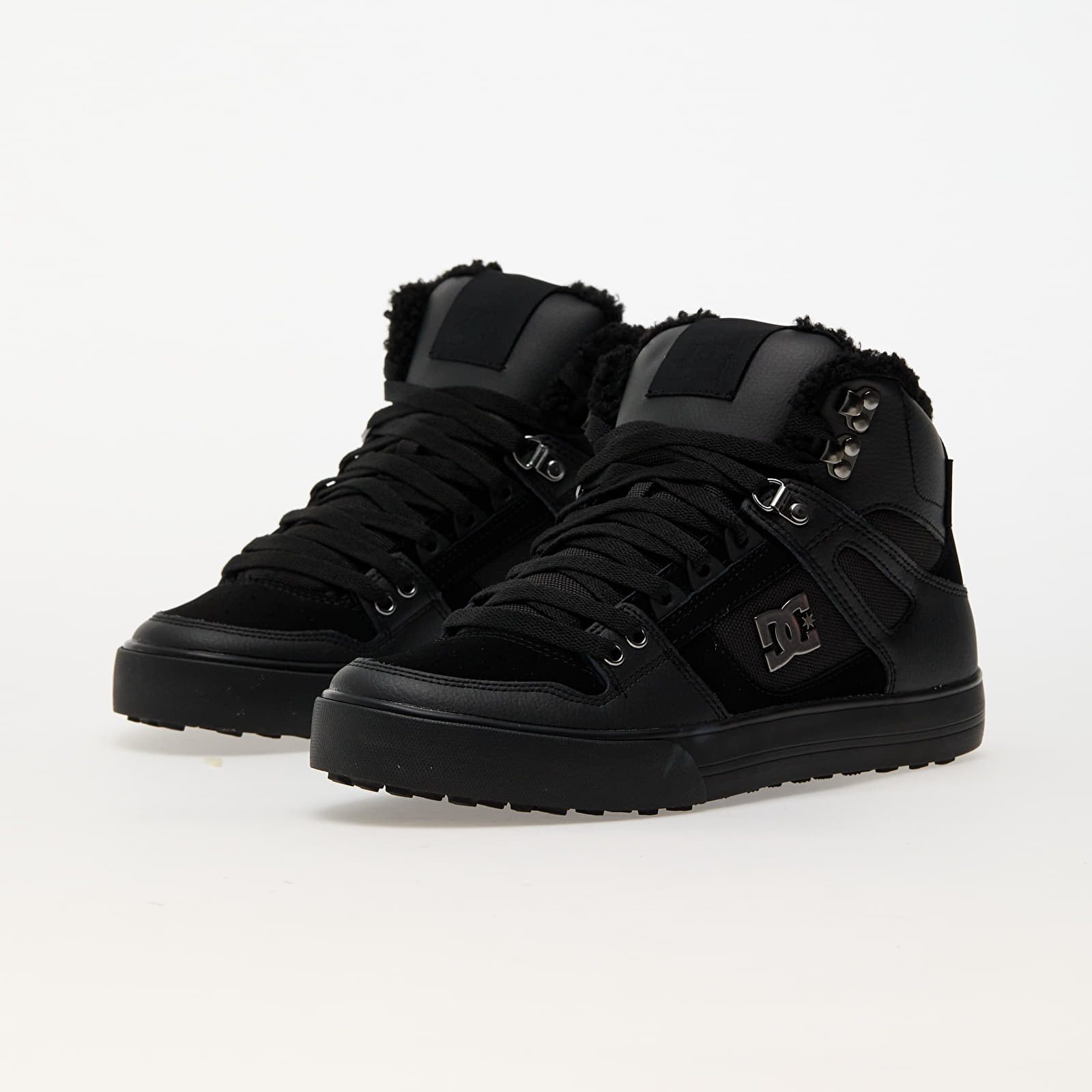 Turnschuhe und Schuhe für Männer DC Pure High-Top Wc Wnt Black/ Black/ Black