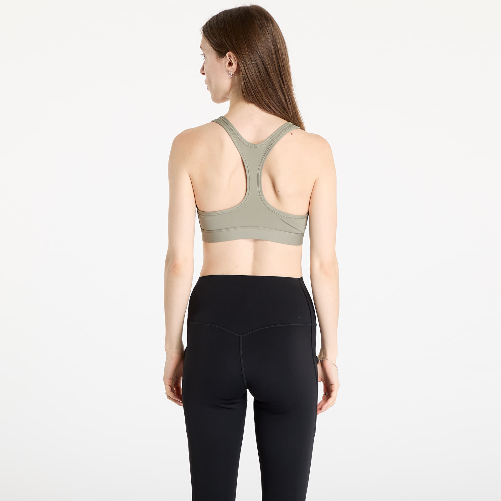Rinnahoidjad Nike Swoosh Light Support Women's Non-Padded Sports Bra Light Army/ White