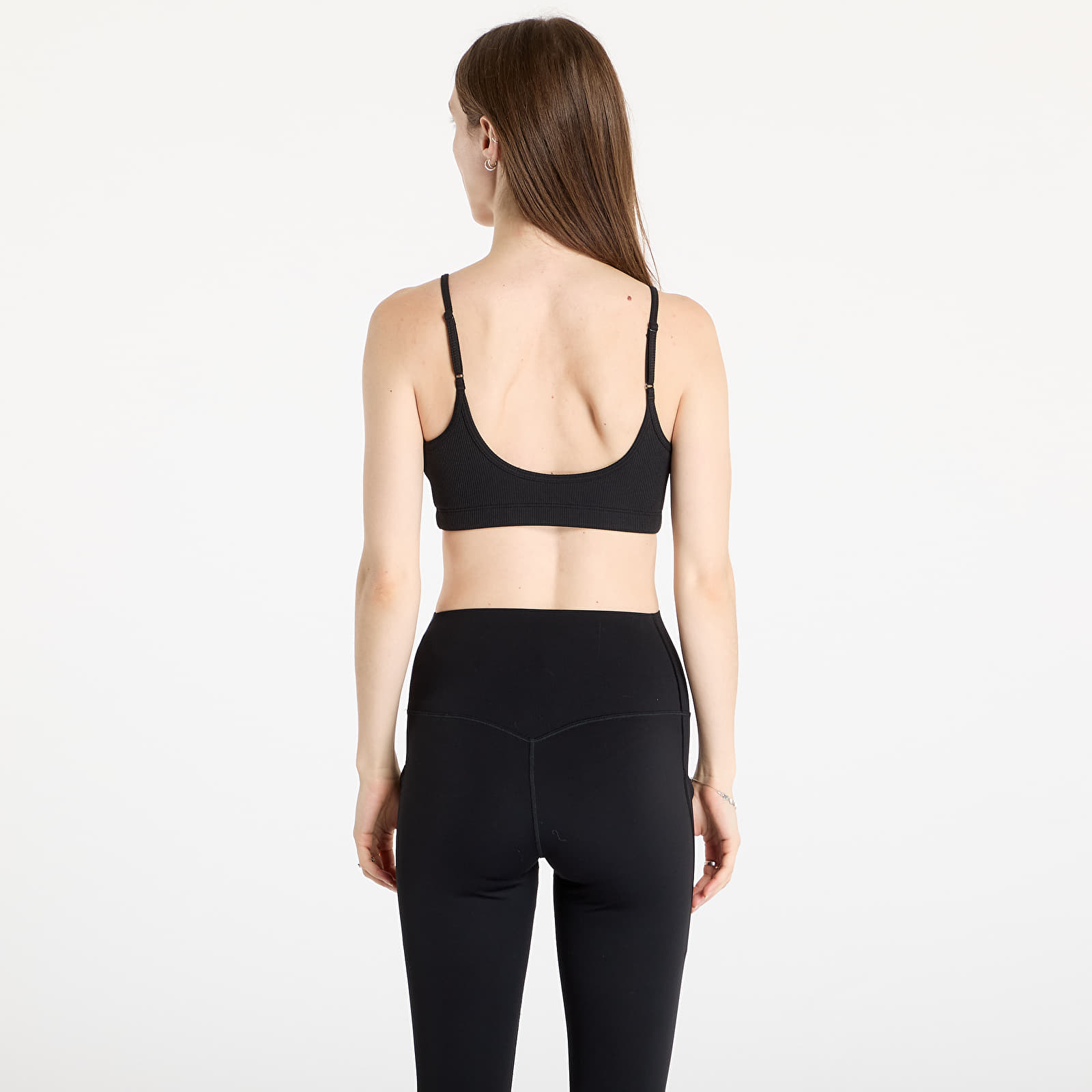 Bras Nike Sportswear Classic Women's Light-Support Lightly Lined Ribbed Scoop-Neck Bra Black/ Black/ Black/ Sail