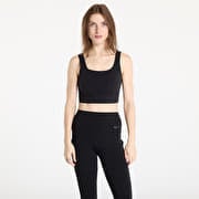 Nike Zenvy Women's Medium-Support Padded Longline Sports Bra Black/ Sail
