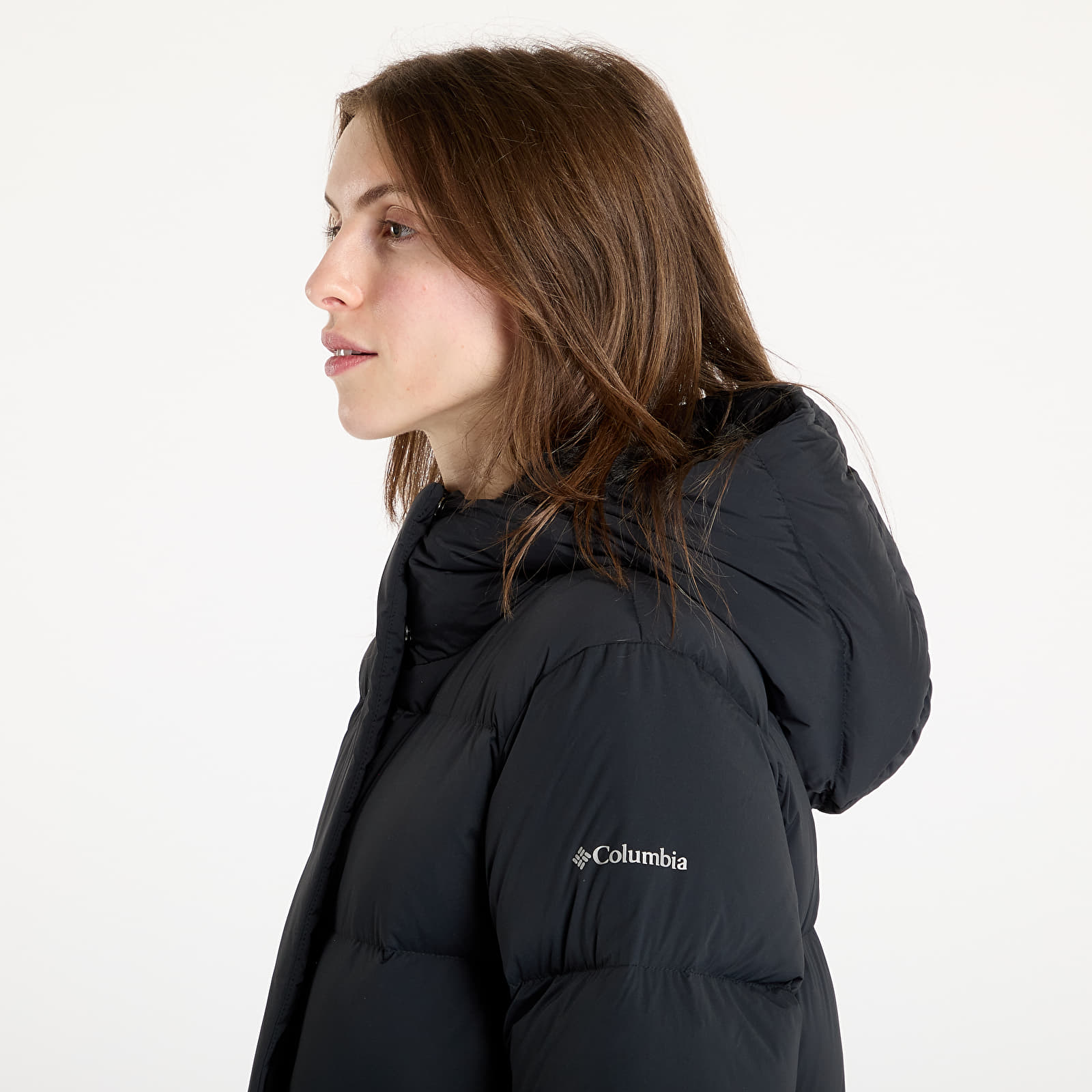 Ženske puhaste jakne Columbia Boundless Days™ Long Down Jacket Black