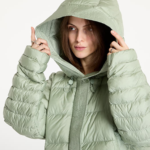 Women s jackets Nike Sportswear Swoosh Puffer PrimaLoft Therma FIT Oversized Hooded Jacket Jade Horizon Sail Queens