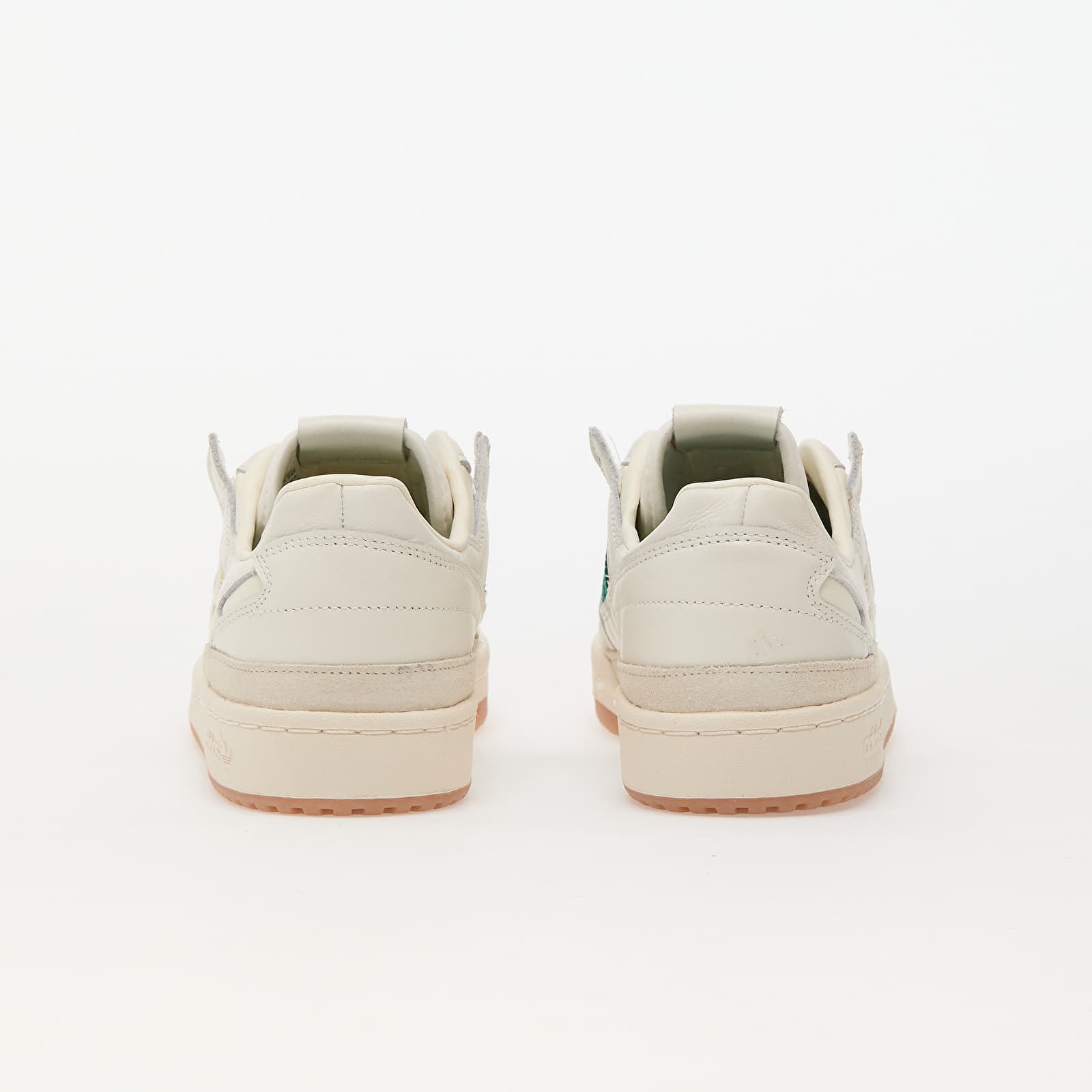 Women's sneakers and shoes adidas Forum Low Cl W Cloud White/ Active Green/ Sanpin