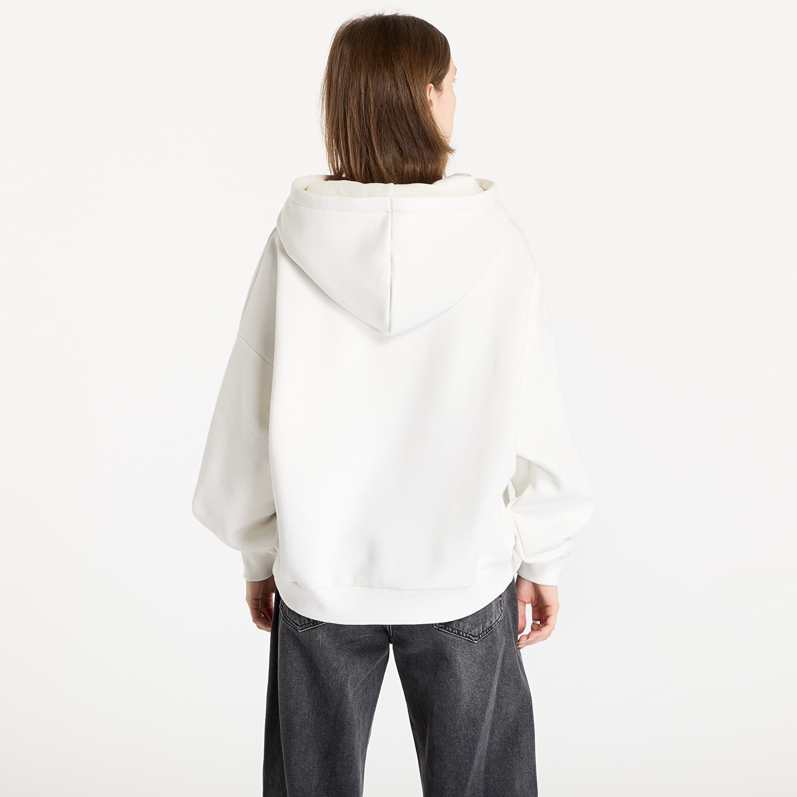Mikine Karl Kani Small Signature Essential OS Hoodie Off White