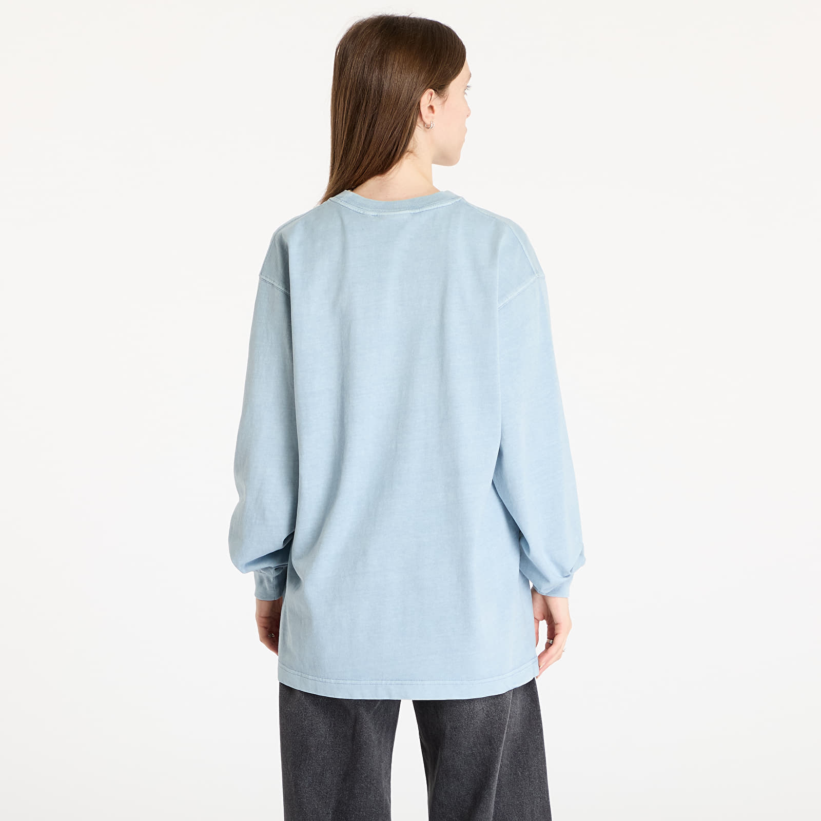 T-särgid Carhartt WIP L/S Vista T-Shirt UNISEX Dusty Ice Garment Dyed