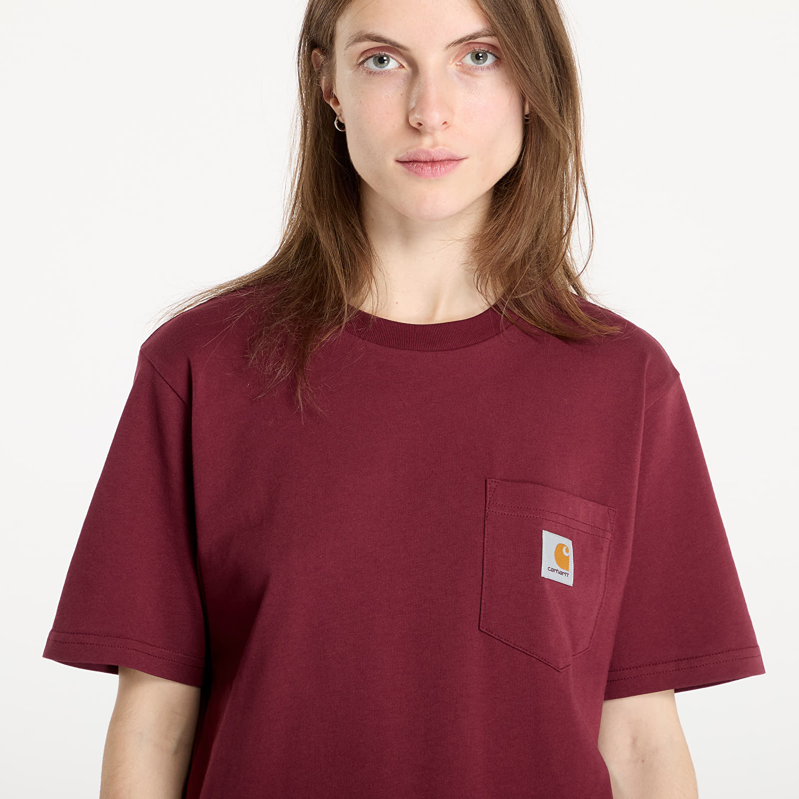 T-shirts Carhartt WIP S/S Pocket T-Shirt UNISEX Malbec
