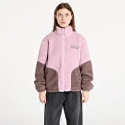 Karl Kani Sport Patch Teddy Block Track Jacket Rose/ Taupe