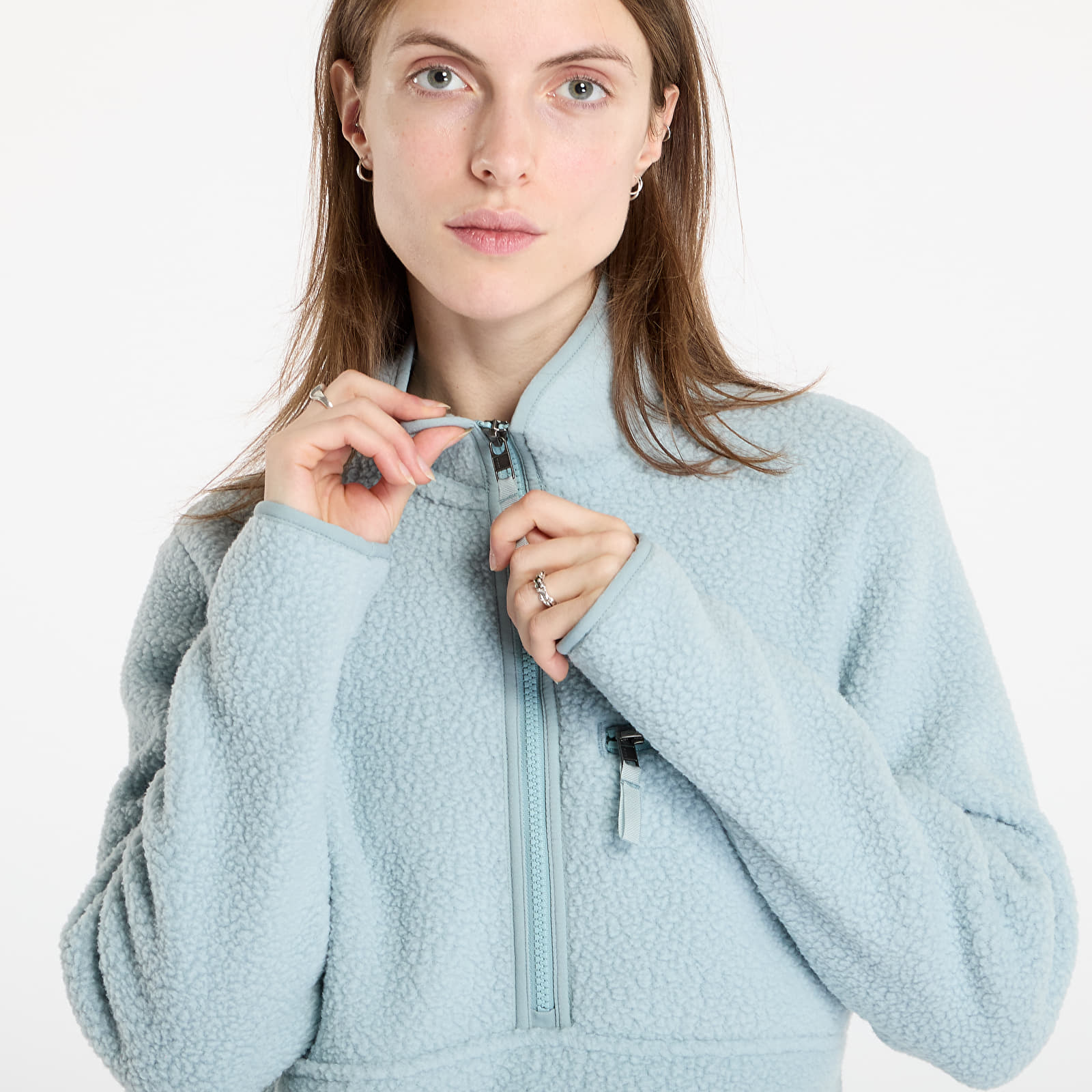 Mikiny Patagonia W's Retro Pile Marsupial Thermal Blue