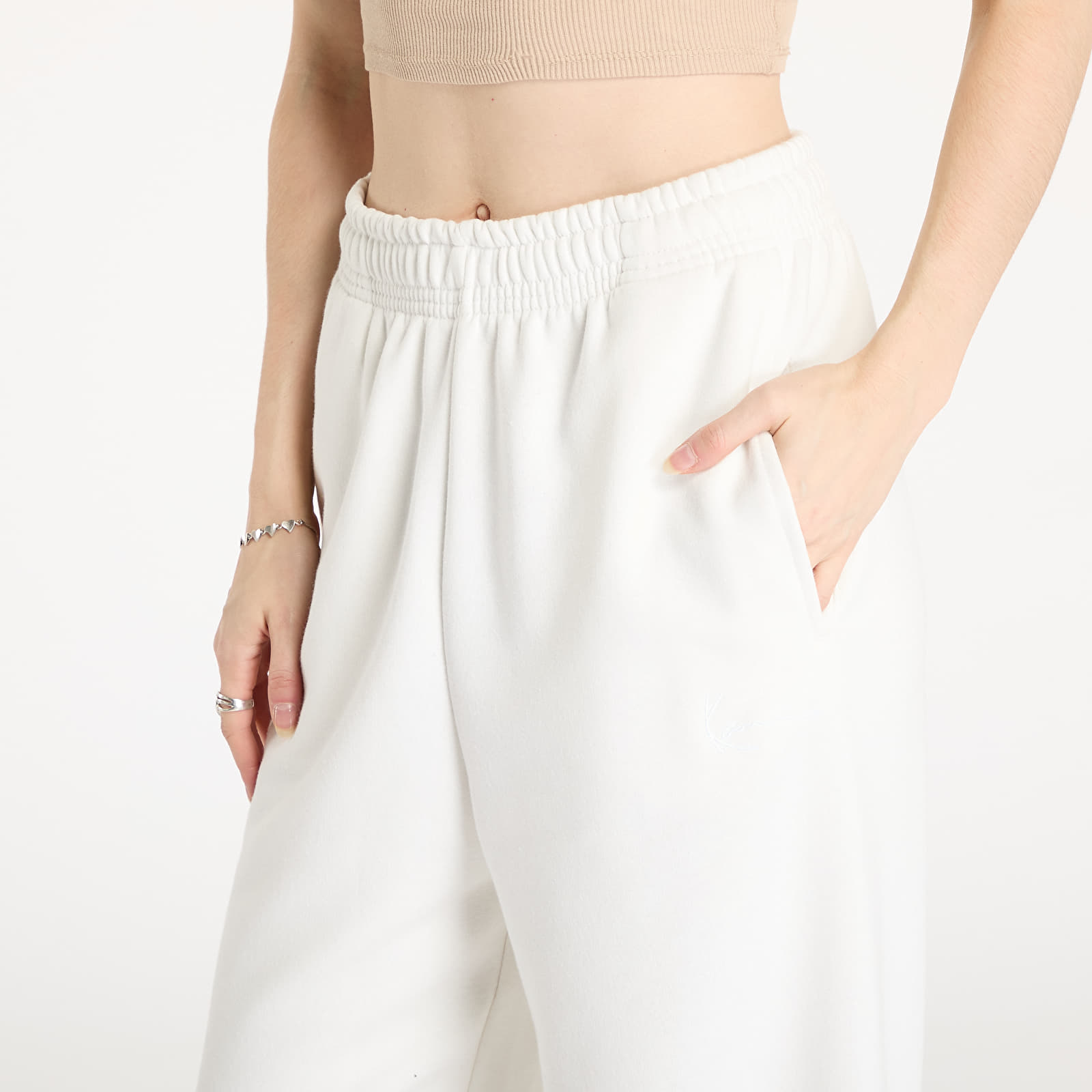 Jogginghosen Karl Kani Small Signature Essential OS Sweatpants Off White
