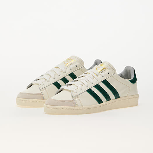 Men's white and green adidas superstars best sale