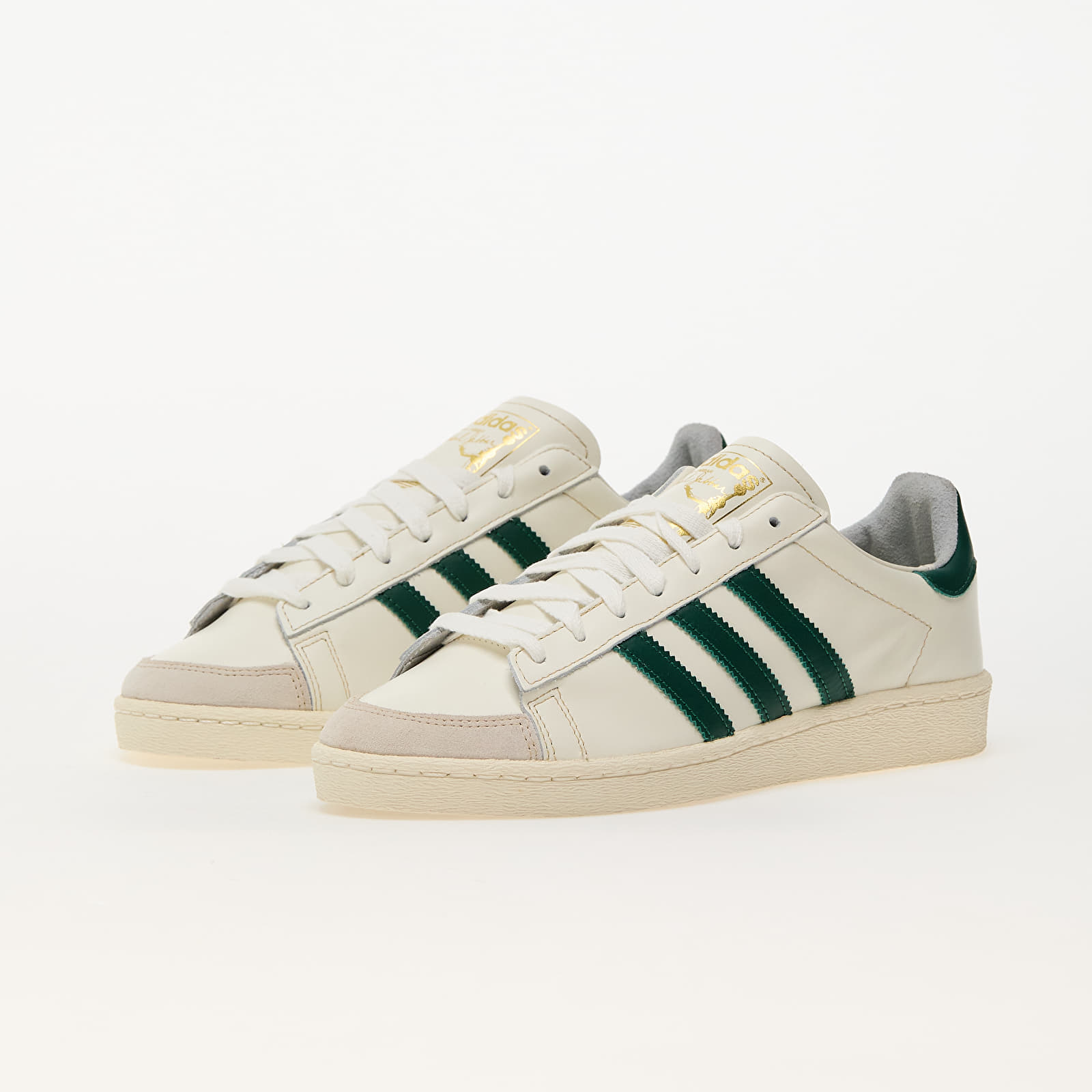 Pánské tenisky a boty adidas Jabbar Lo Off White/ Dark Green/ Crew White