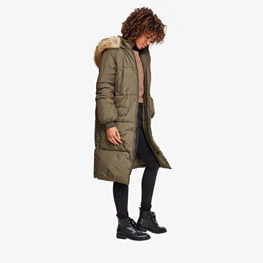 Full length ladies puffa coats top