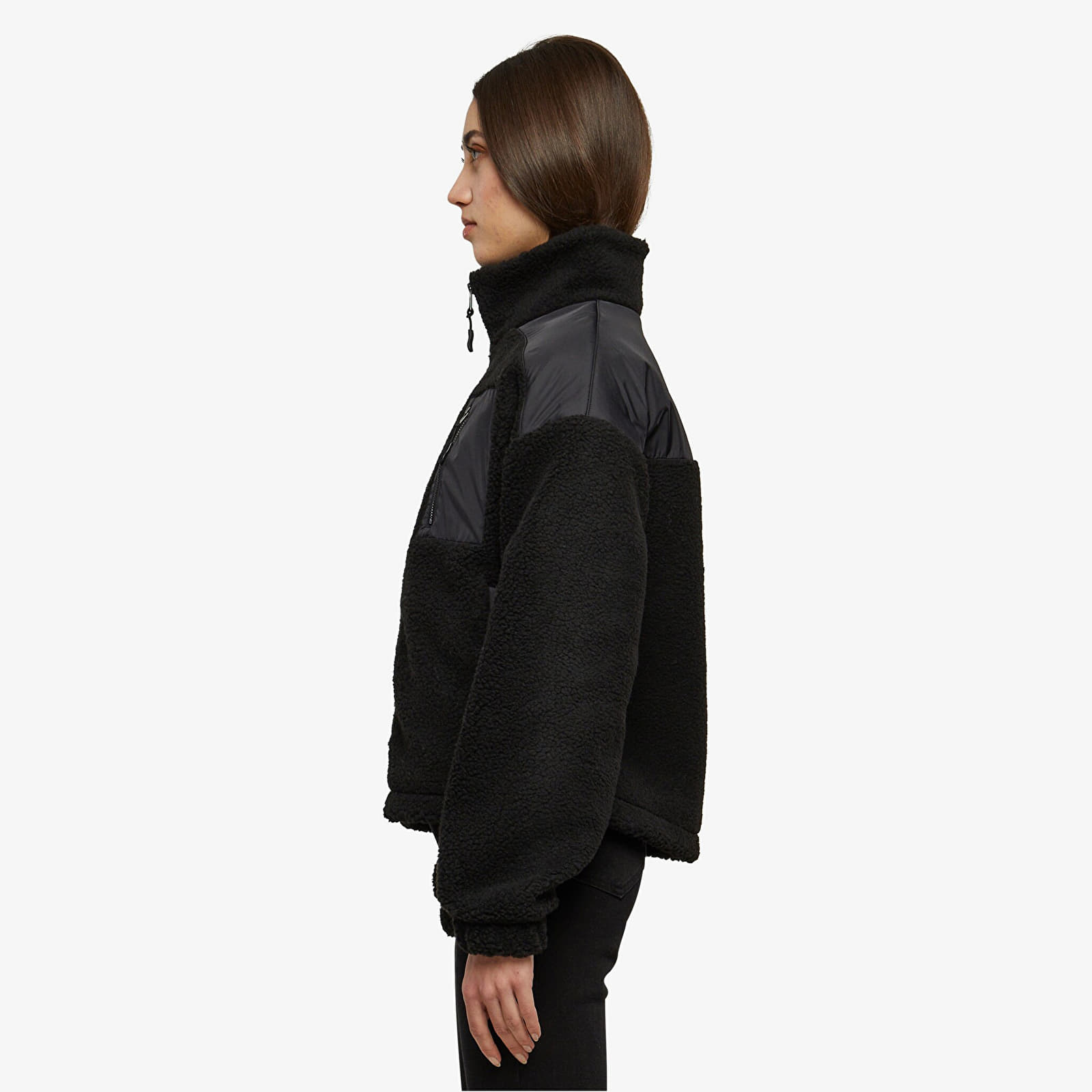 Jakker og frakker Urban Classics Ladies Sherpa Mix Jacket Black