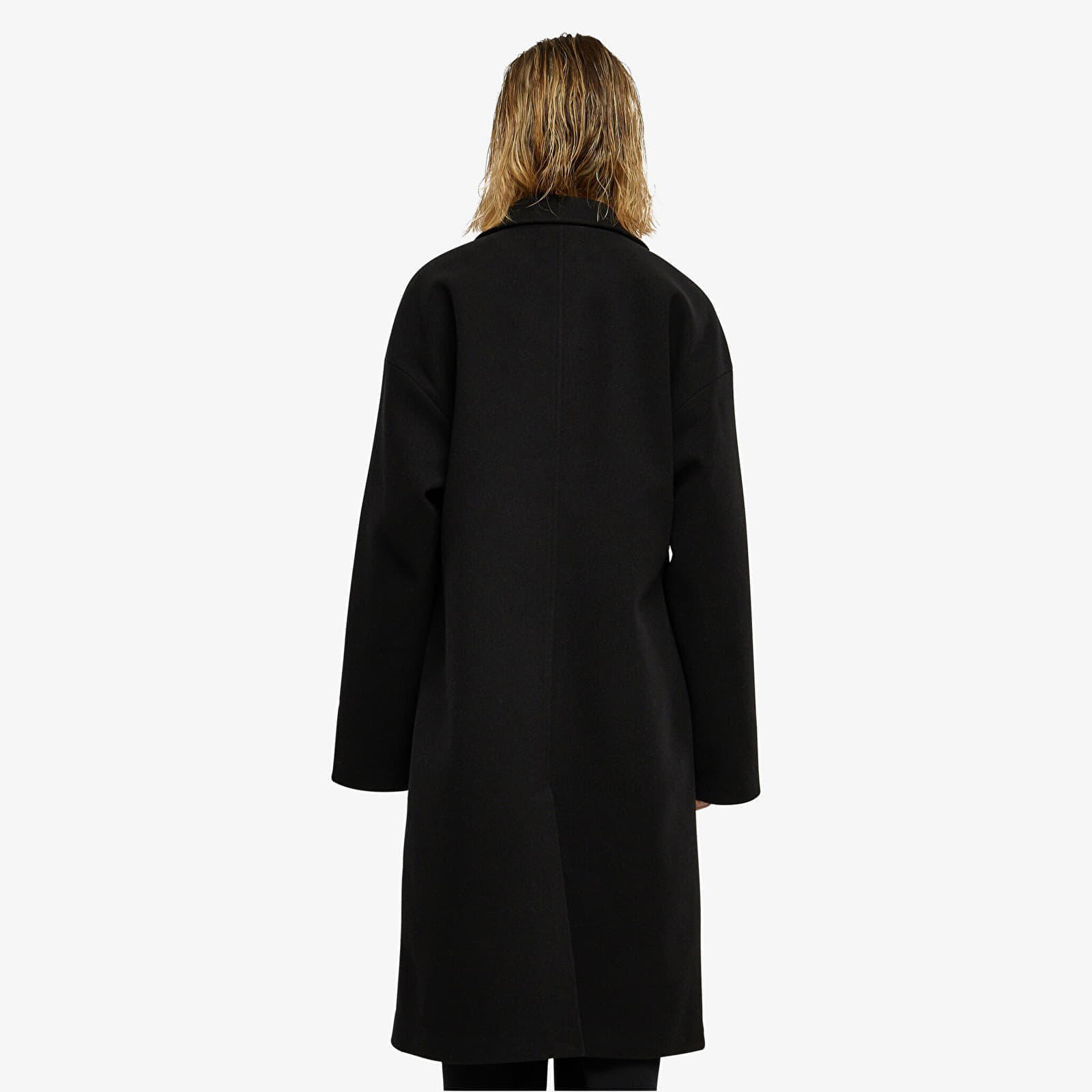 Palton Urban Classics Ladies Oversized Long Coat Black - 1 | YEO