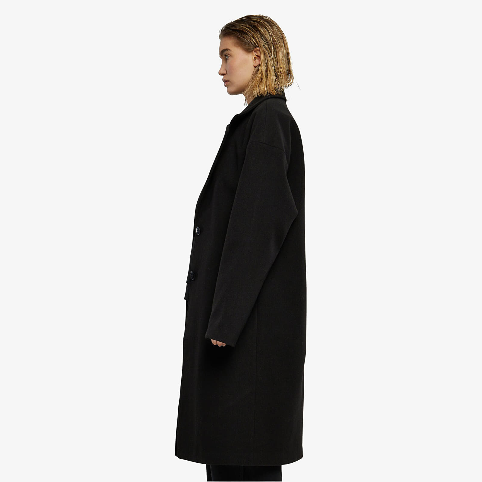 Jassen Urban Classics Ladies Oversized Long Coat Black