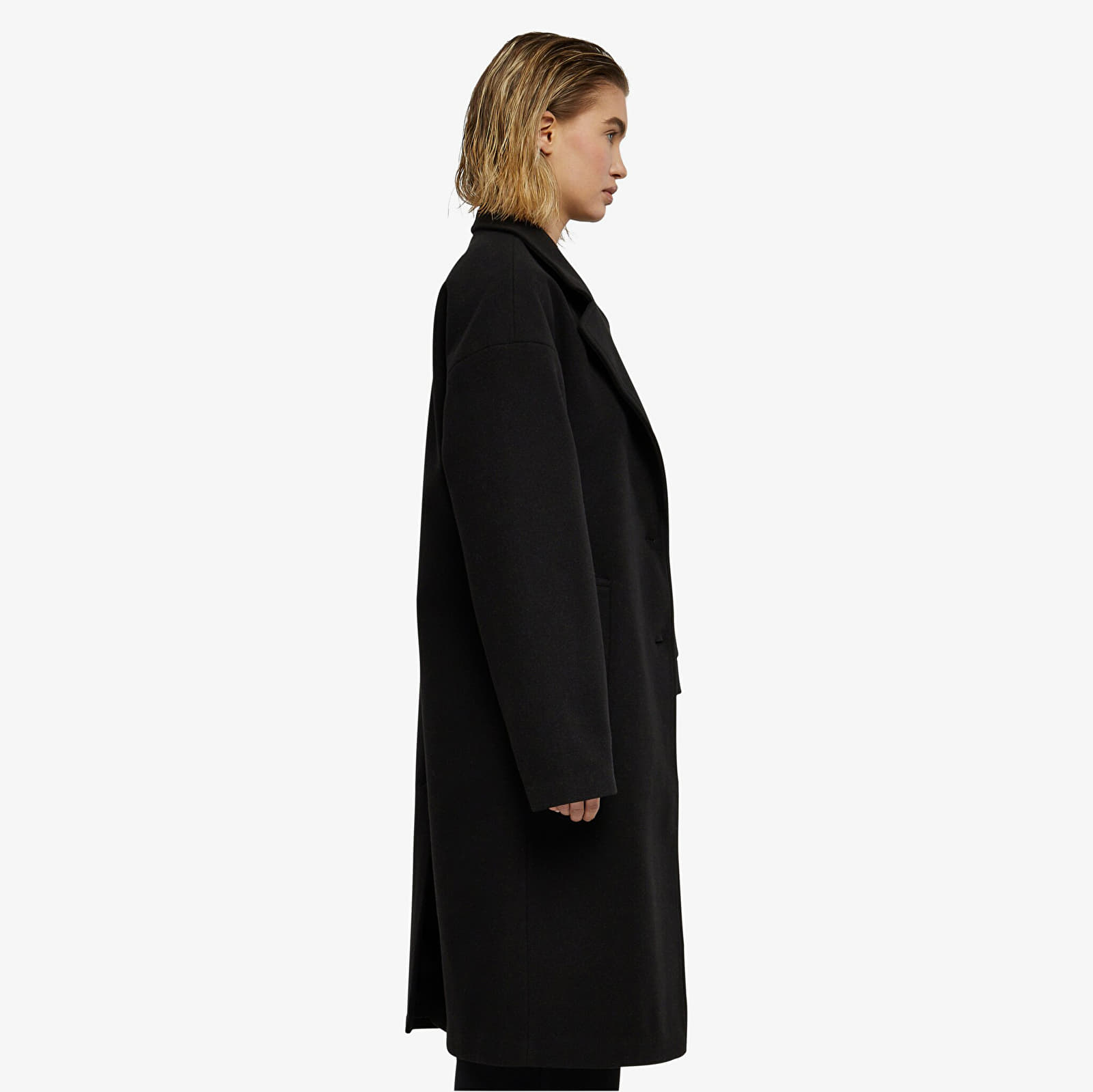 Jassen Urban Classics Ladies Oversized Long Coat Black