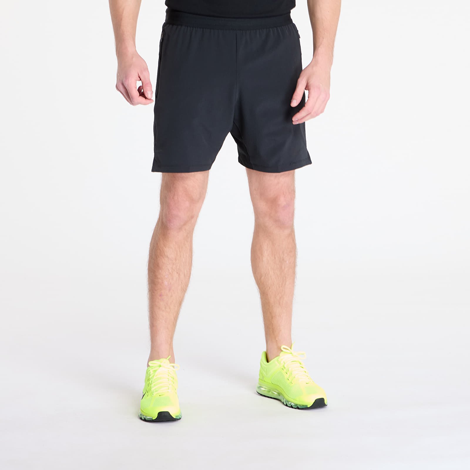 Meeste lühikesed püksid Nike Flex Rep 4.0 Men's Dri-FIT 7" Unlined Fitness Shorts Black/ Black/ Black
