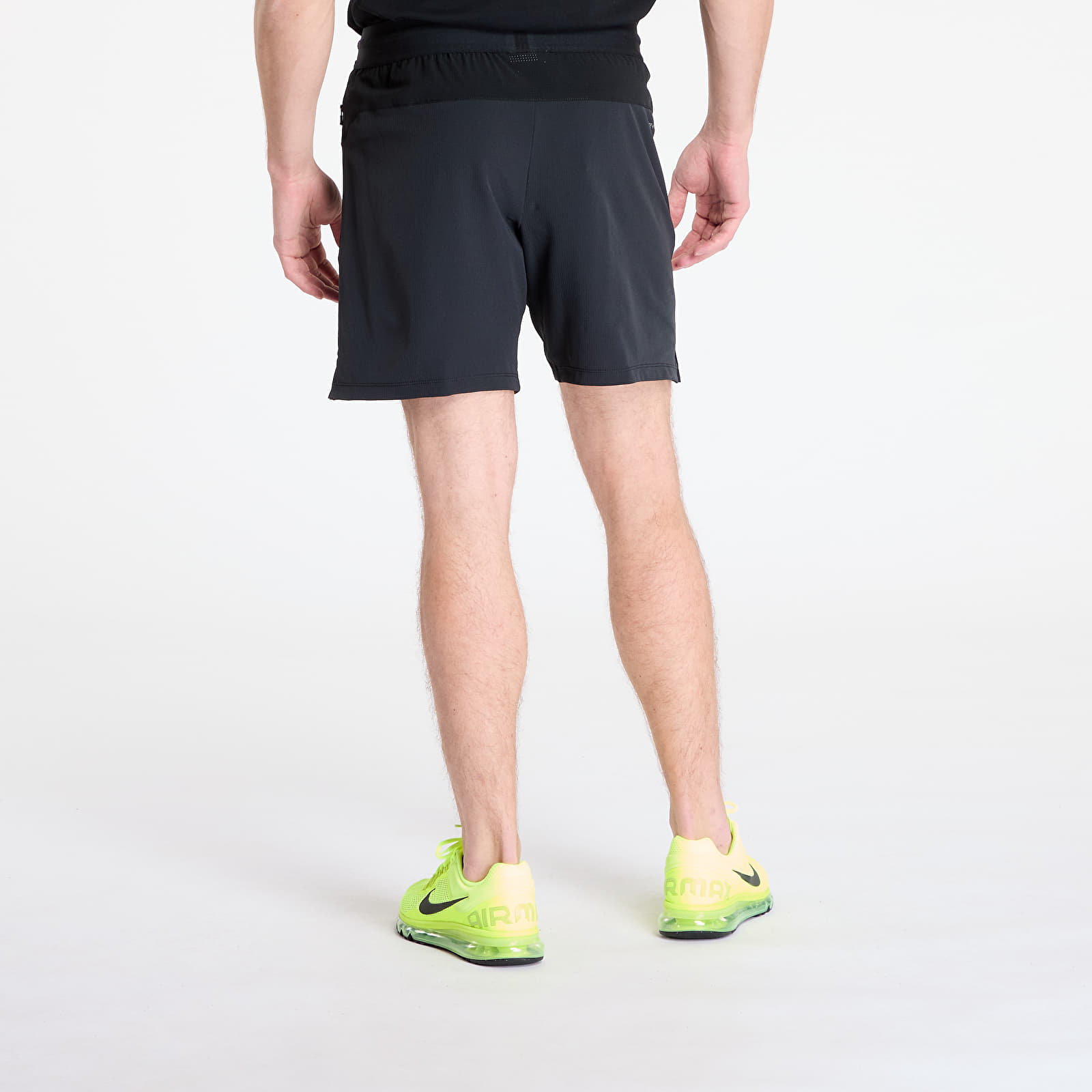 Meeste lühikesed püksid Nike Flex Rep 4.0 Men's Dri-FIT 7" Unlined Fitness Shorts Black/ Black/ Black