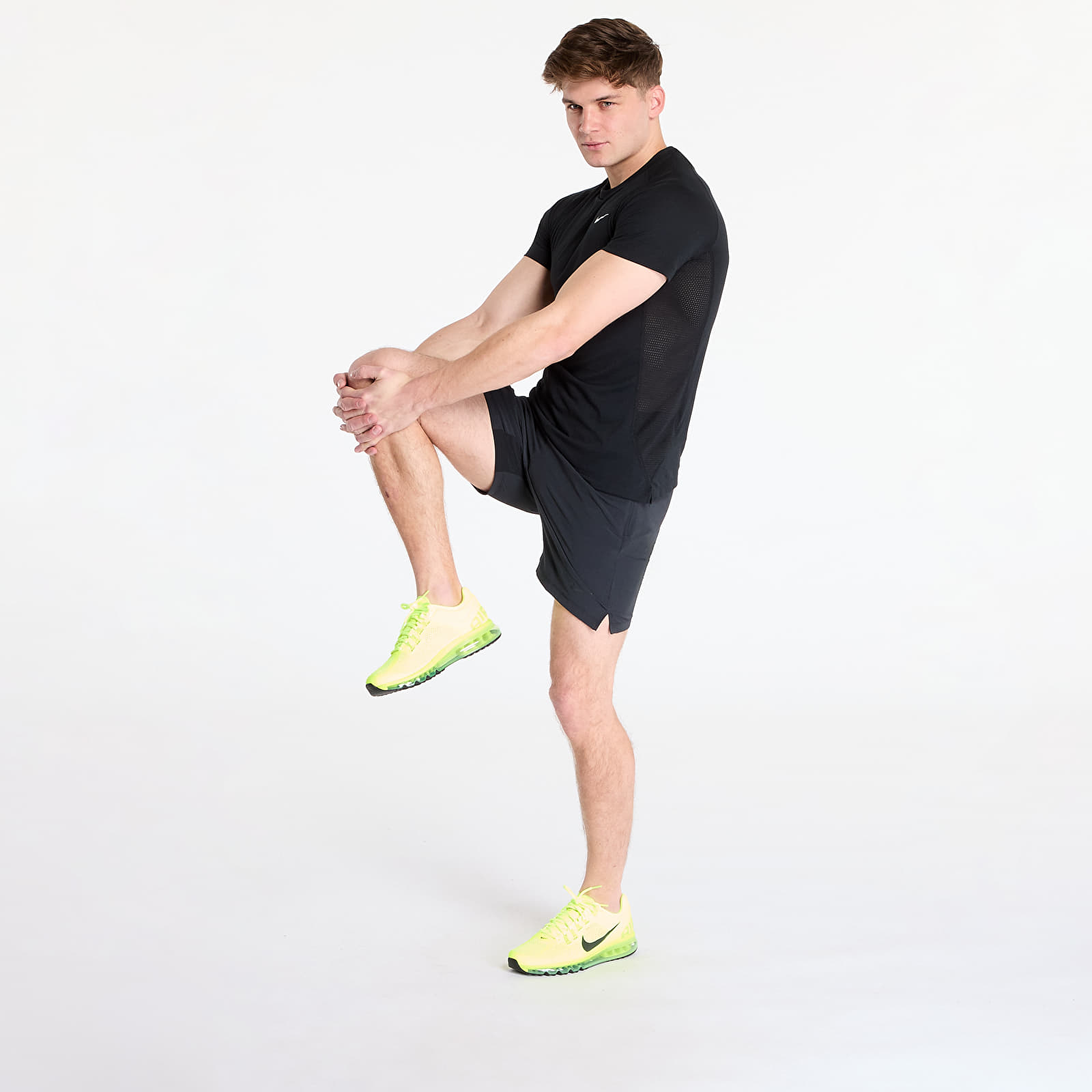 Meeste lühikesed püksid Nike Flex Rep 4.0 Men's Dri-FIT 7" Unlined Fitness Shorts Black/ Black/ Black