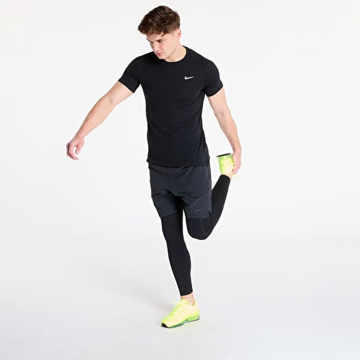 Men s leggings Nike Pro Warm Men s Tights Black White Queens