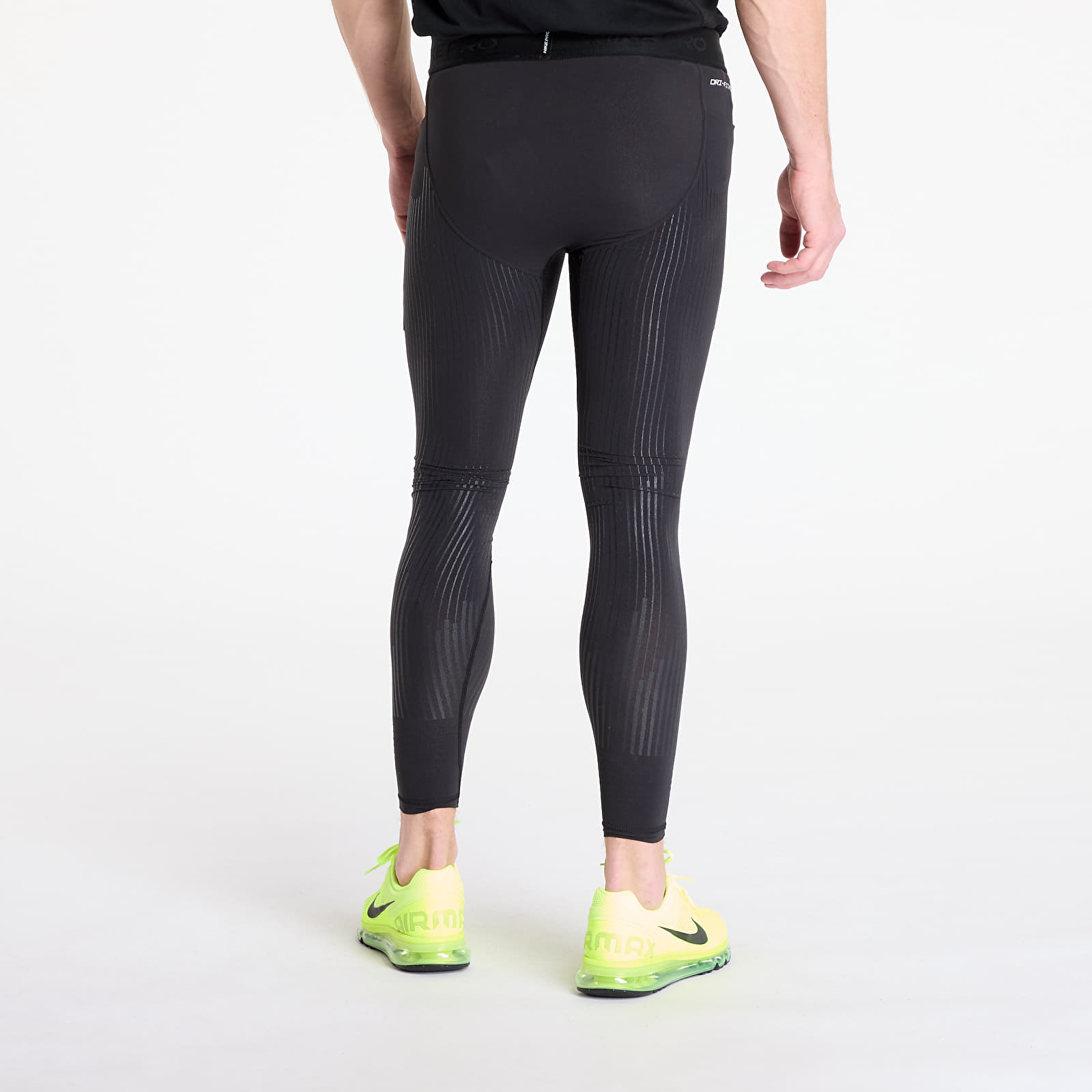 Men s leggings Nike Pro Recovery Men s Dri FIT ADV Fitness Tights Black White Queens