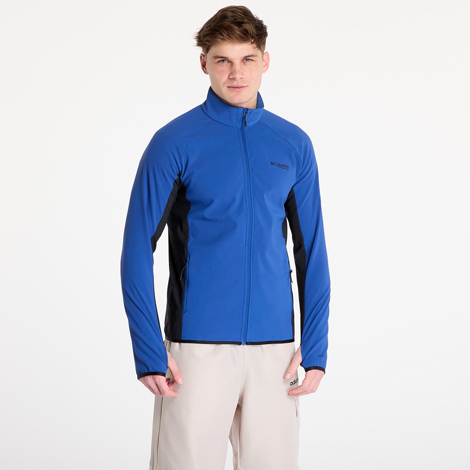 Bluzy męskie Columbia Spectre Ridge™ Tech Fleece Full-Zip II Mountain Blue