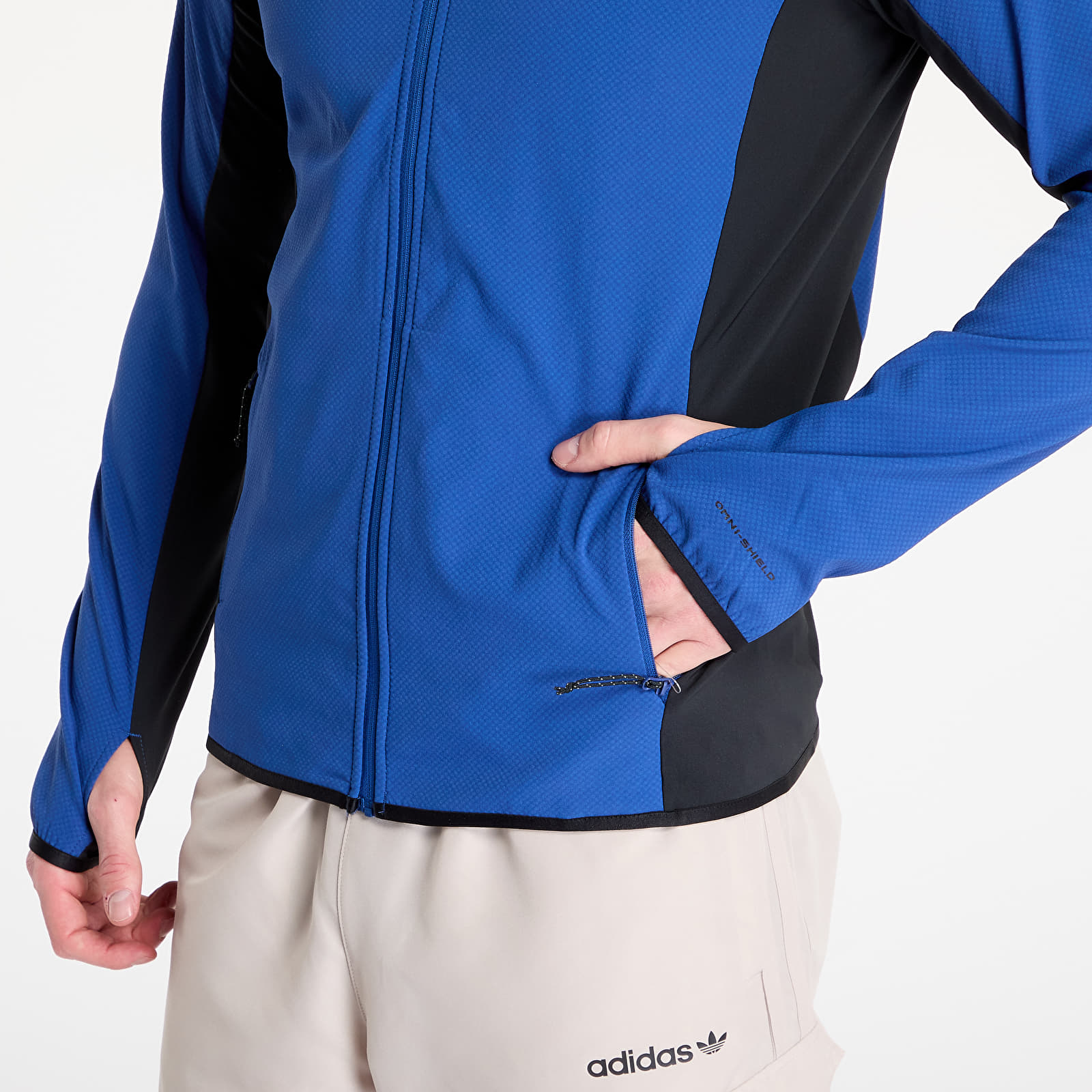 Bluzy męskie Columbia Spectre Ridge™ Tech Fleece Full-Zip II Mountain Blue