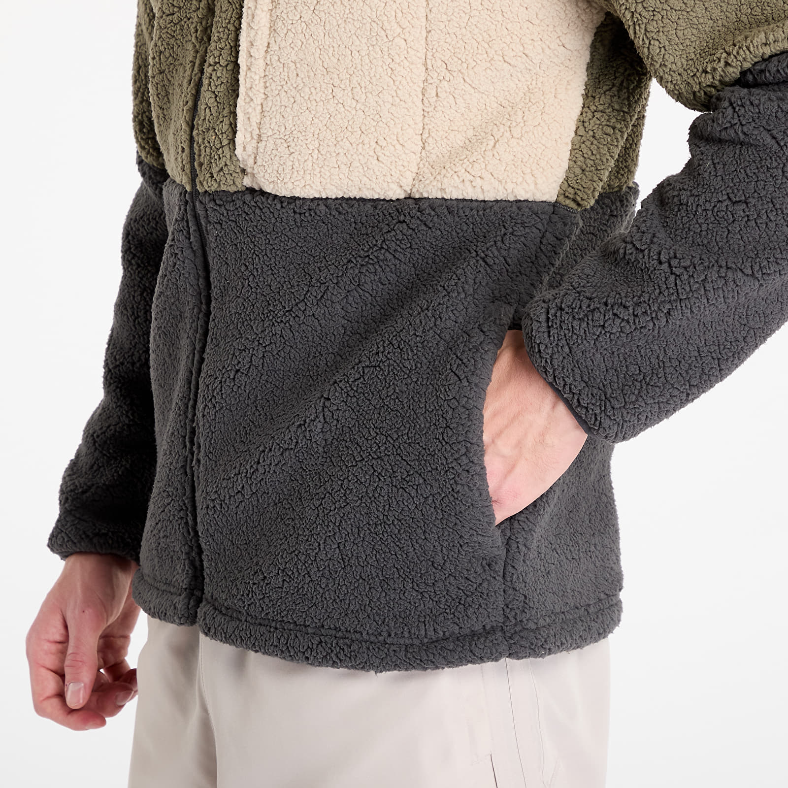 Men's sweatshirts Columbia Mountainside™ Heavyweight Fleece Stone Green