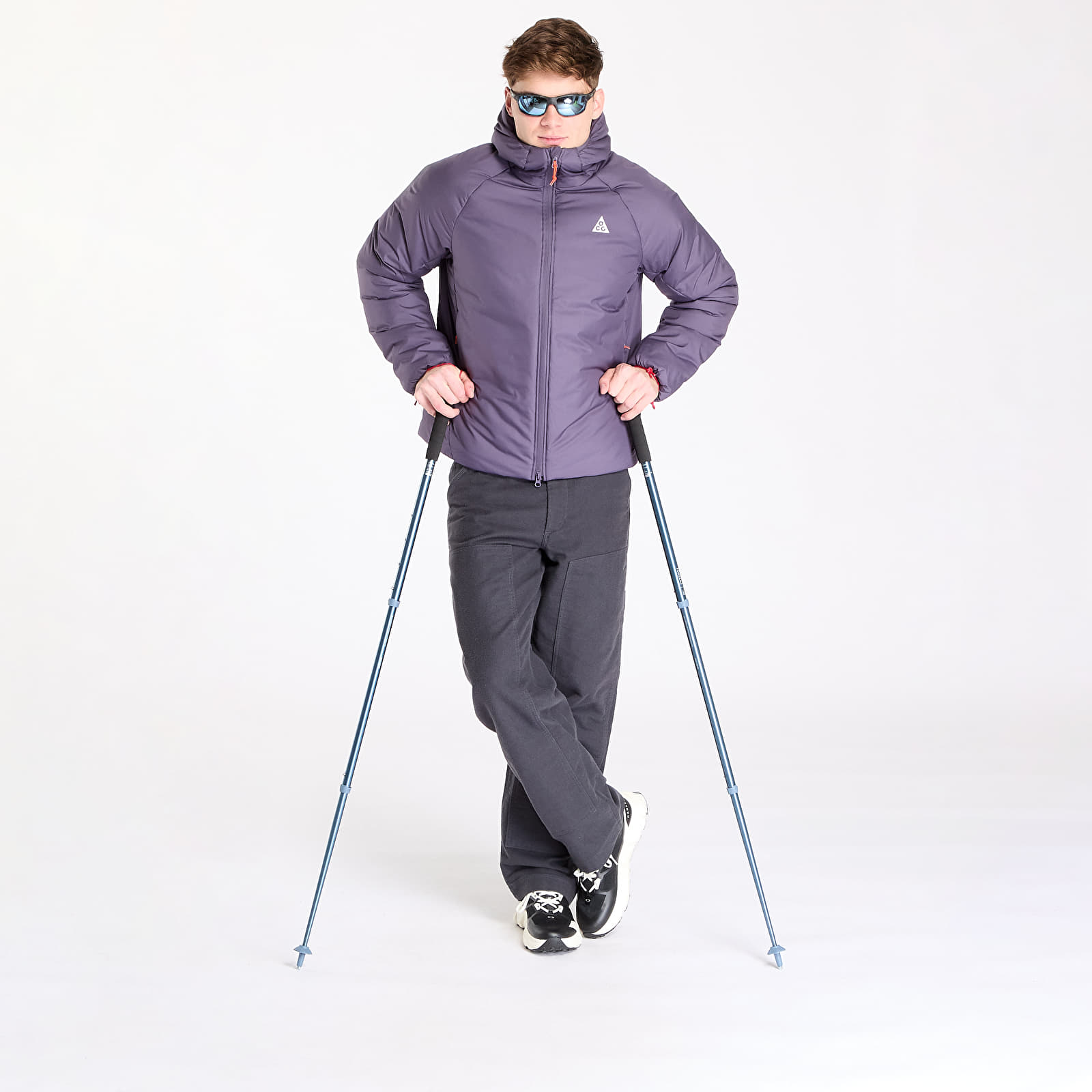 Herenjassen Nike ACG "Rope De Dope" Men's Therma-FIT ADV PrimaLoft® Jacket Dark Raisin/ Dark Raisin/ Summit White
