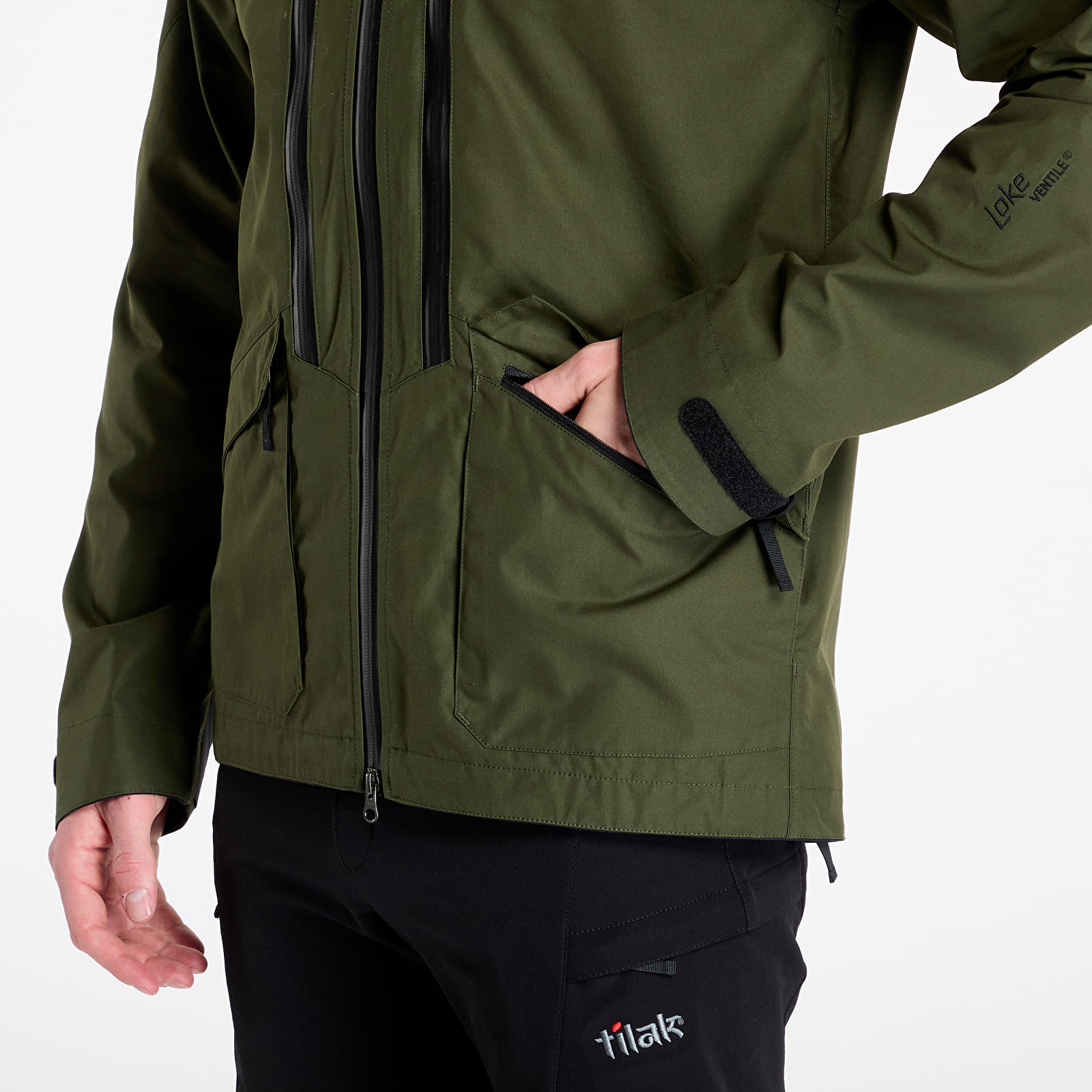 Moške jakne Tilak Loke 24 Jacket Khaki