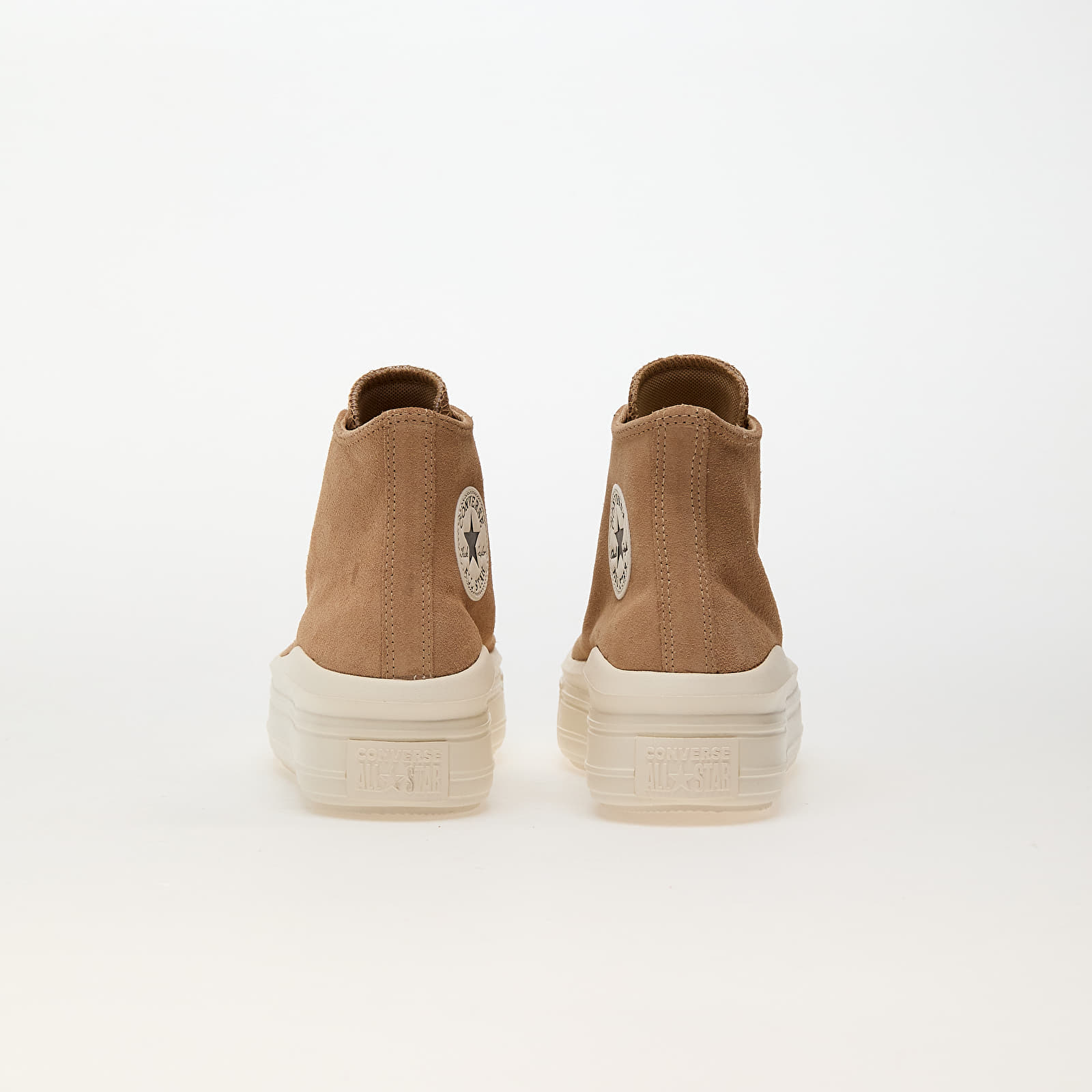 Scarpe donna Converse Chuck Taylor All Star Move Platform Colorful Suede Coffee Rum/ Egret/ Black