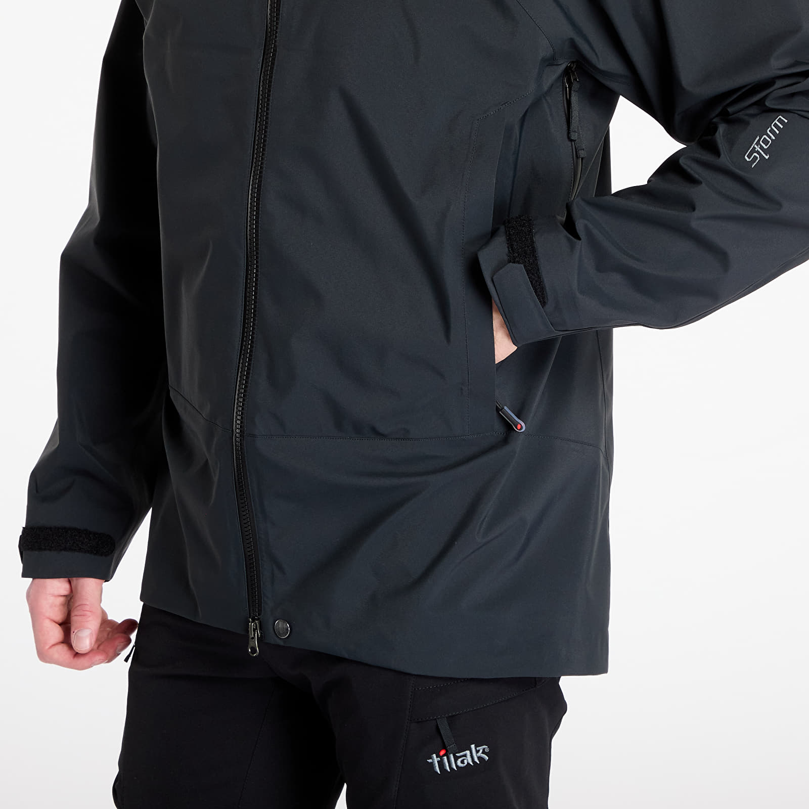 Men's raincoats Tilak Storm 23 Jacket Caviar Black