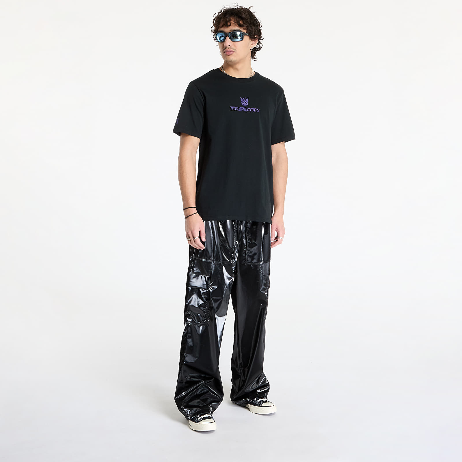 T-shirts de homem Converse x Transformers Decepticons T-shirt UNISEX Black