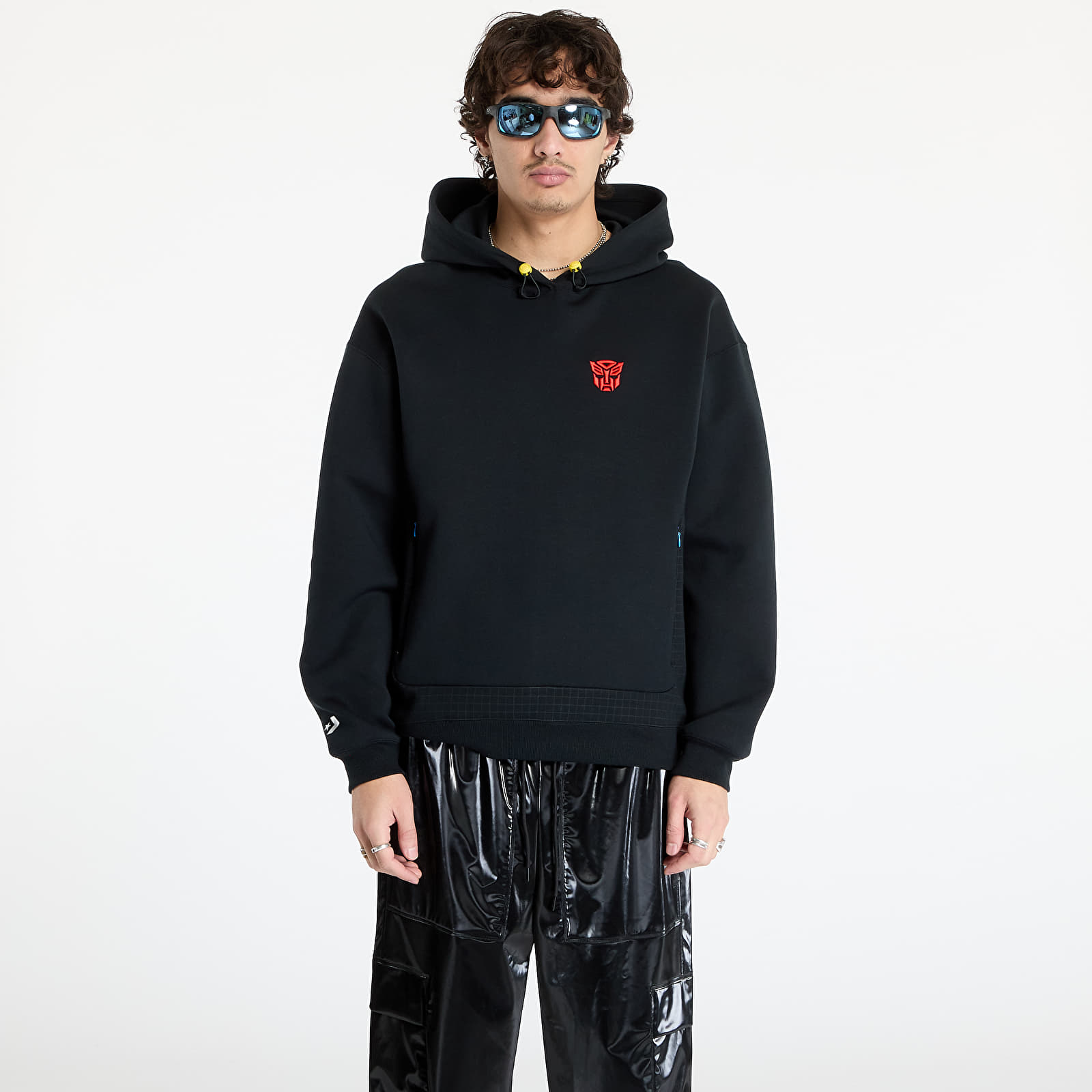 Bluzy męskie Converse x Transformers Pinnacle Hoodie UNISEX Black