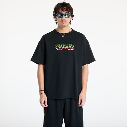 Φανελάκι Converse x Daily Paper Gold Standard Tee Black