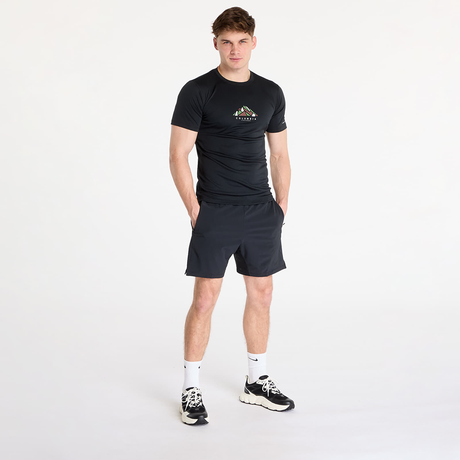 Men's T-shirts Columbia Zero Rules™ Short Sleeve Graphic T-Shirt Black/ Rocky