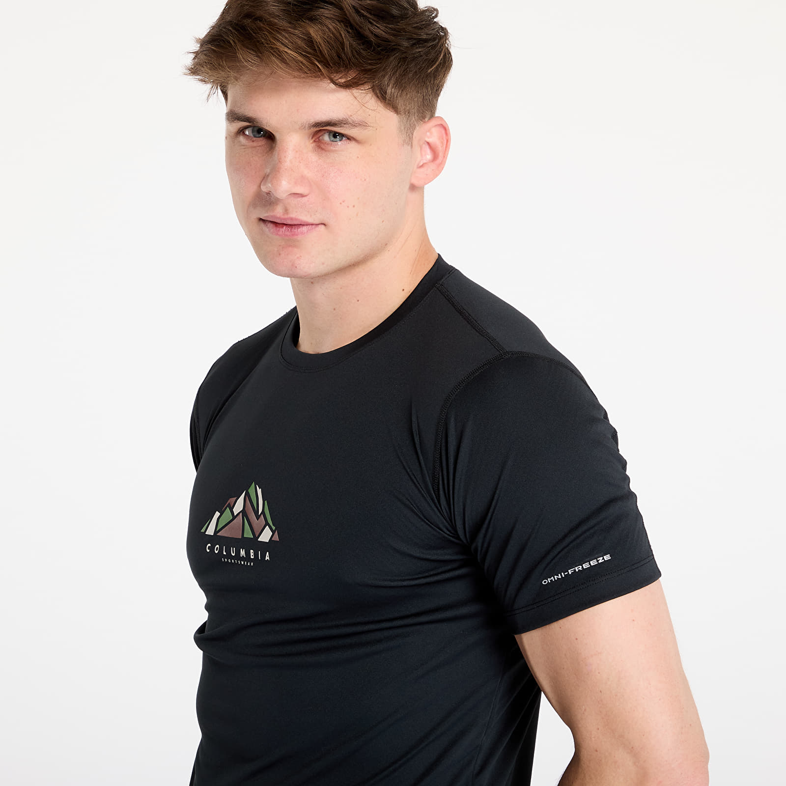 Men's T-shirts Columbia Zero Rules™ Short Sleeve Graphic T-Shirt Black/ Rocky