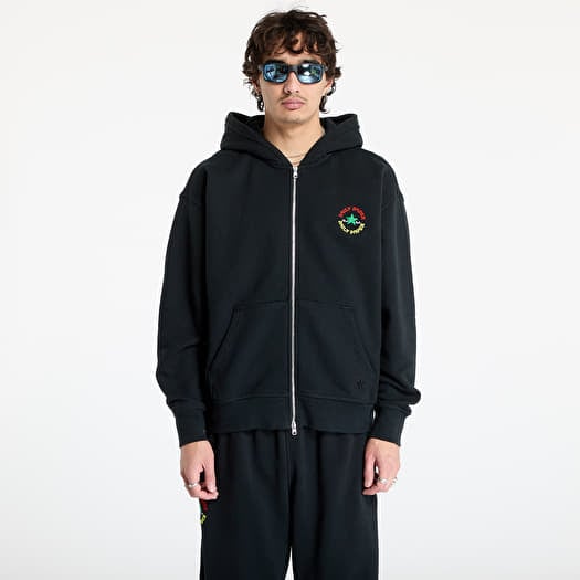 Converse x Daily Paper Full Zip Hoodie Black