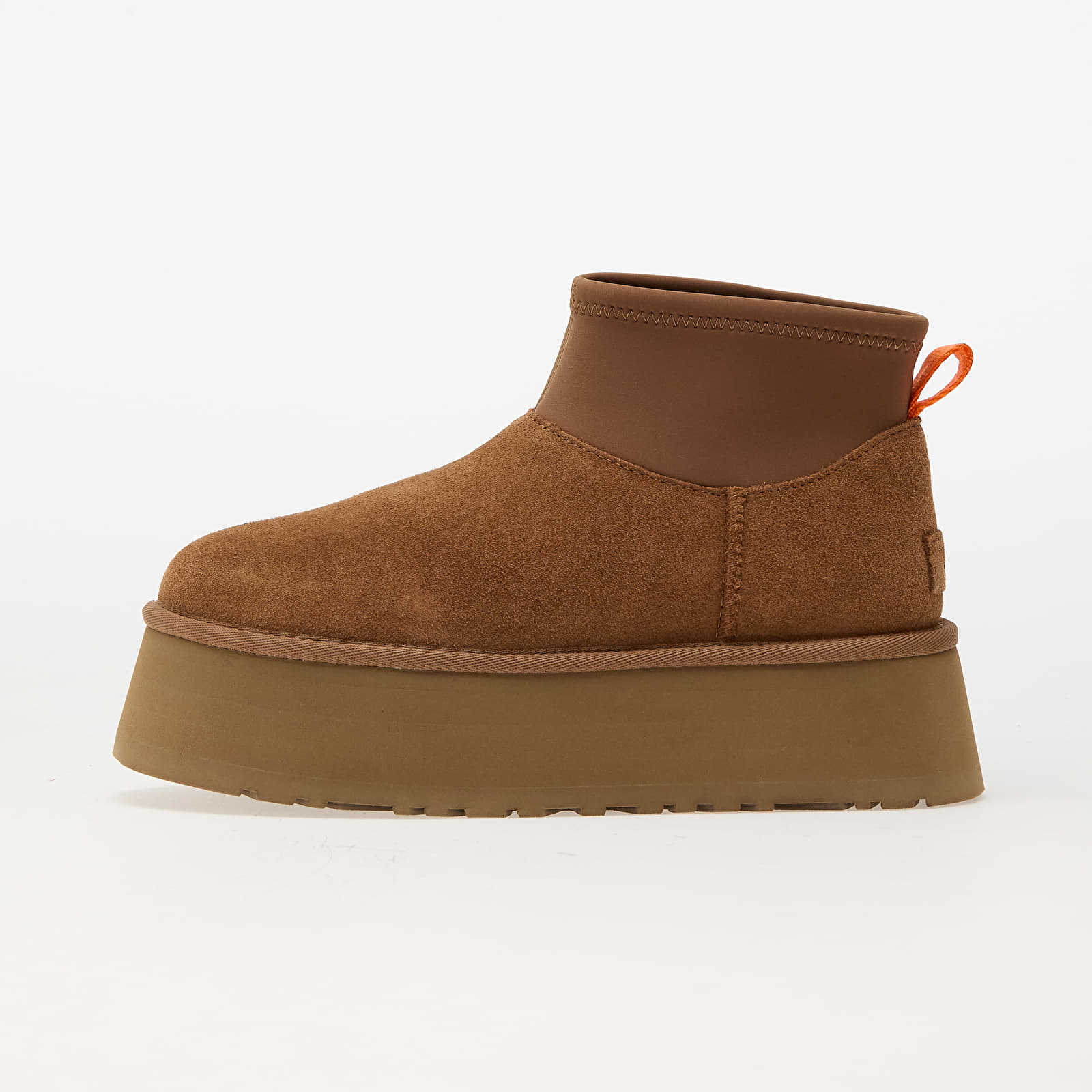 Naiste tossud ja kingad UGG W Classic Mini Dipper Puffer Amphora/ Chestnut