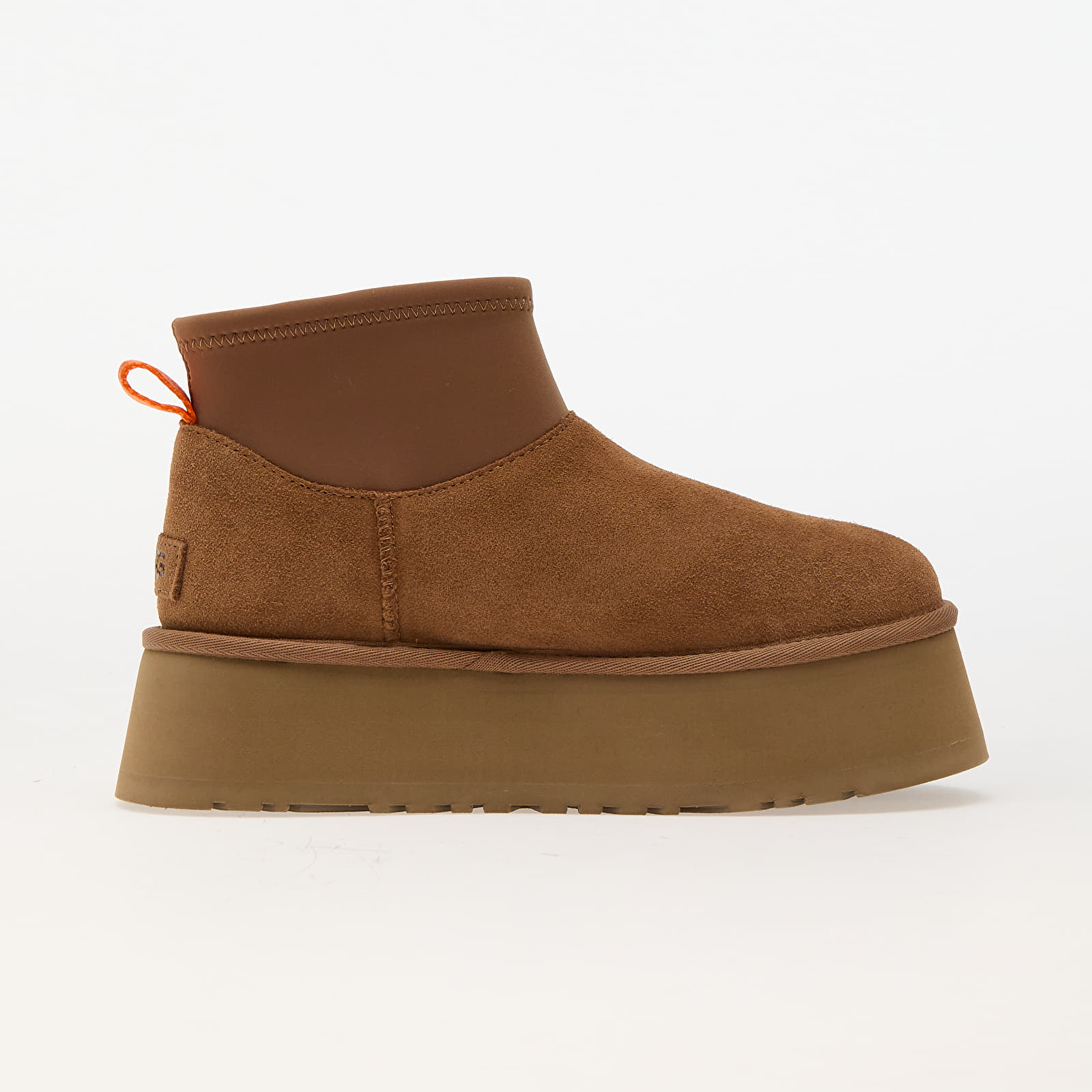 Naiste tossud ja kingad UGG W Classic Mini Dipper Puffer Amphora/ Chestnut