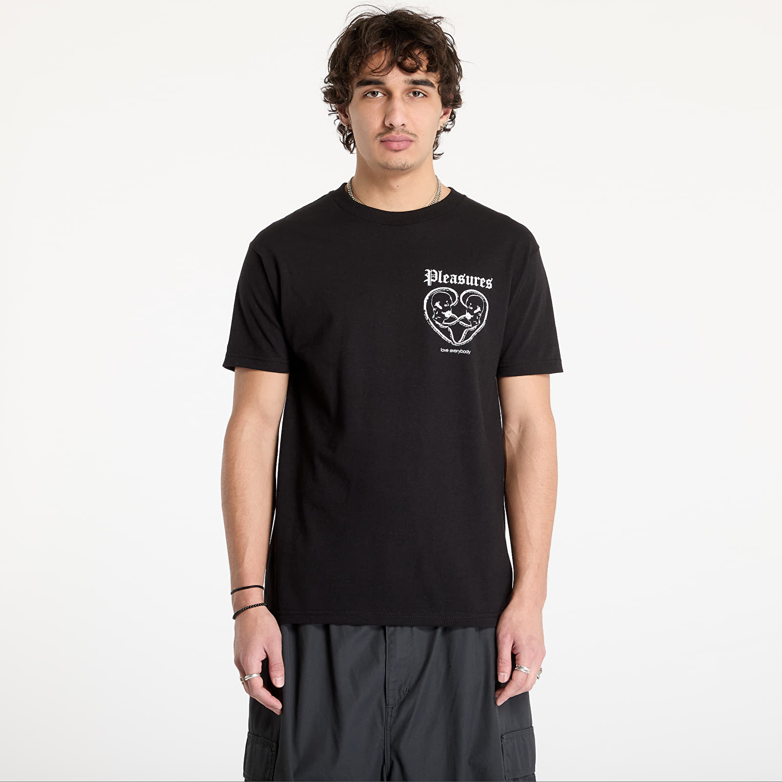 T-Shirts PLEASURES Connected T-Shirt Black