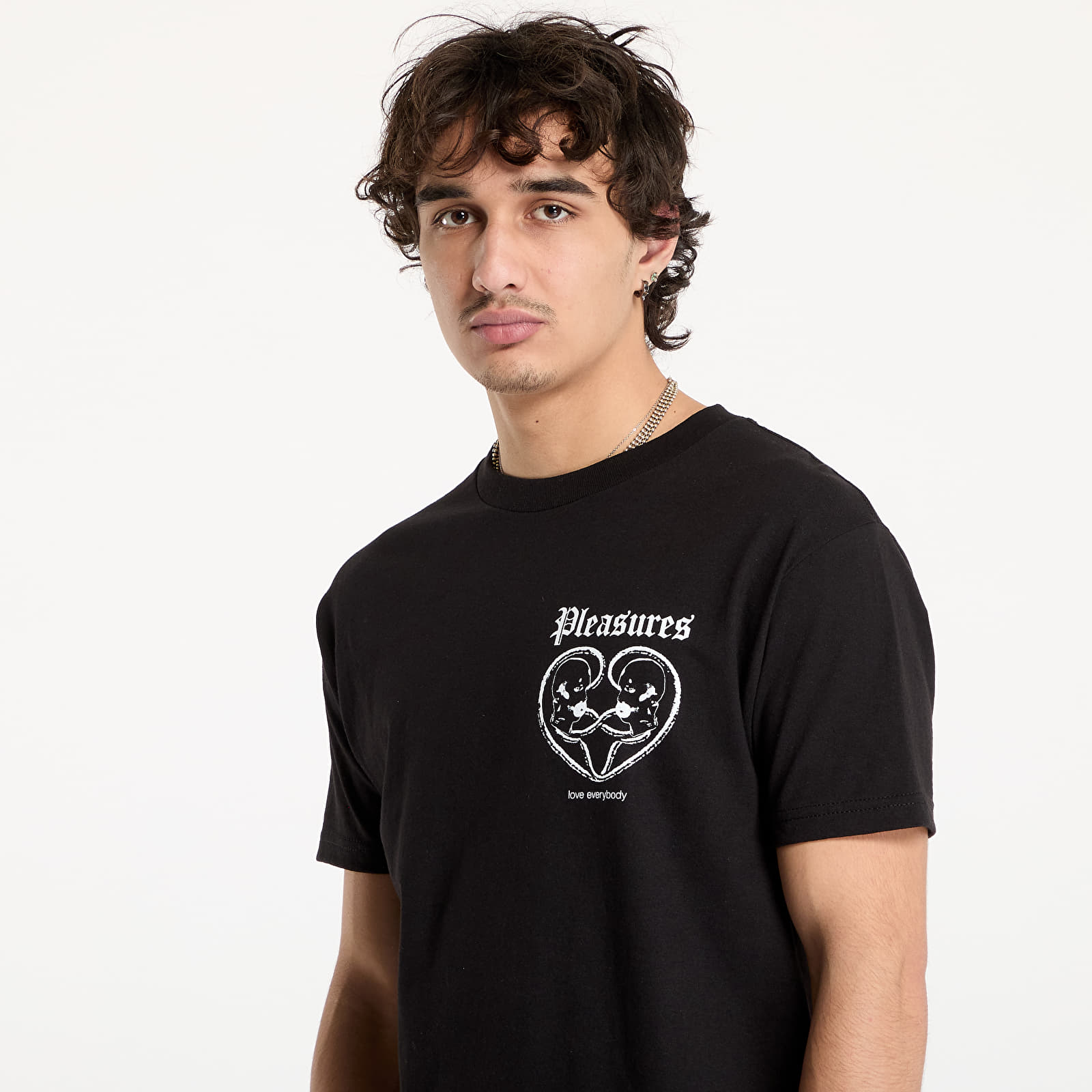T-Shirts PLEASURES Connected T-Shirt Black