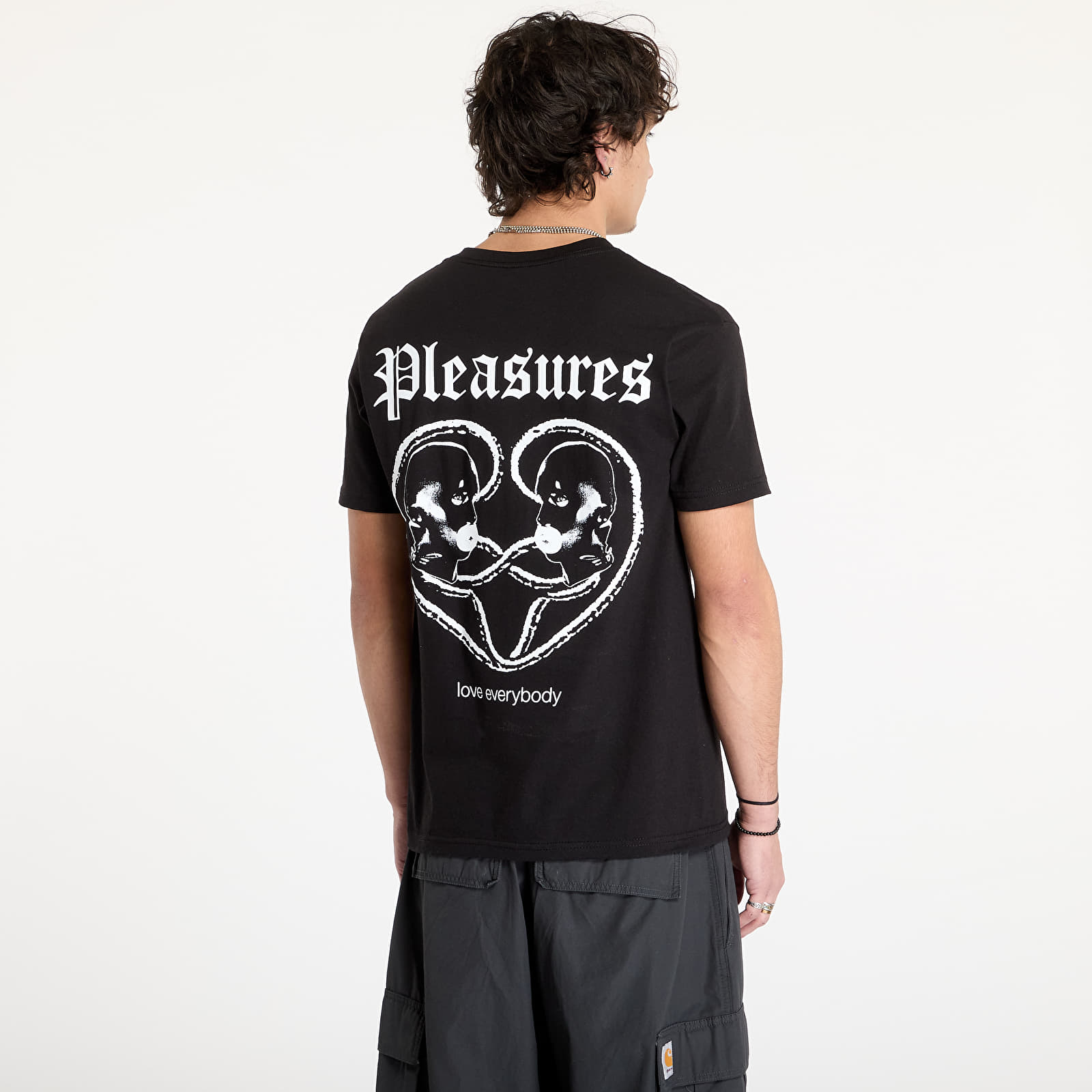 T-Shirts PLEASURES Connected T-Shirt Black